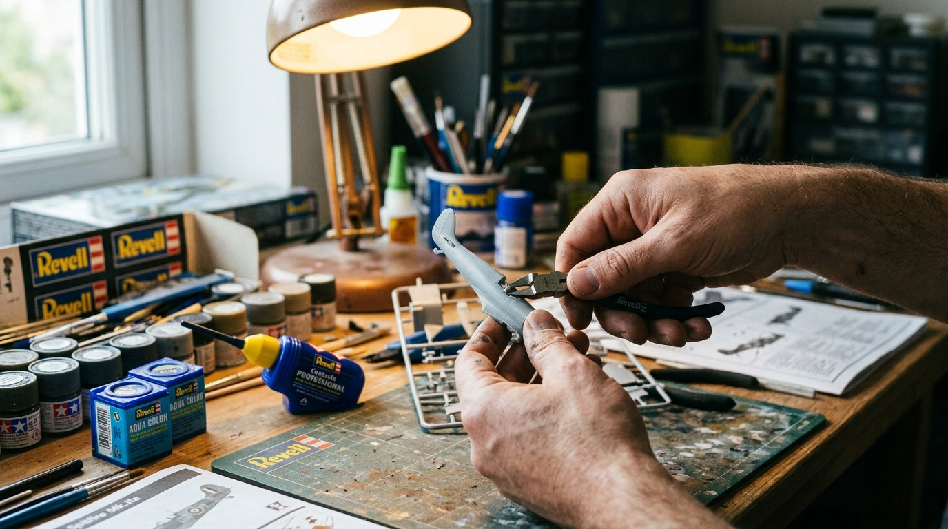 Wie viel Zeit sollten Einsteiger für das erste Revell Modell planen?