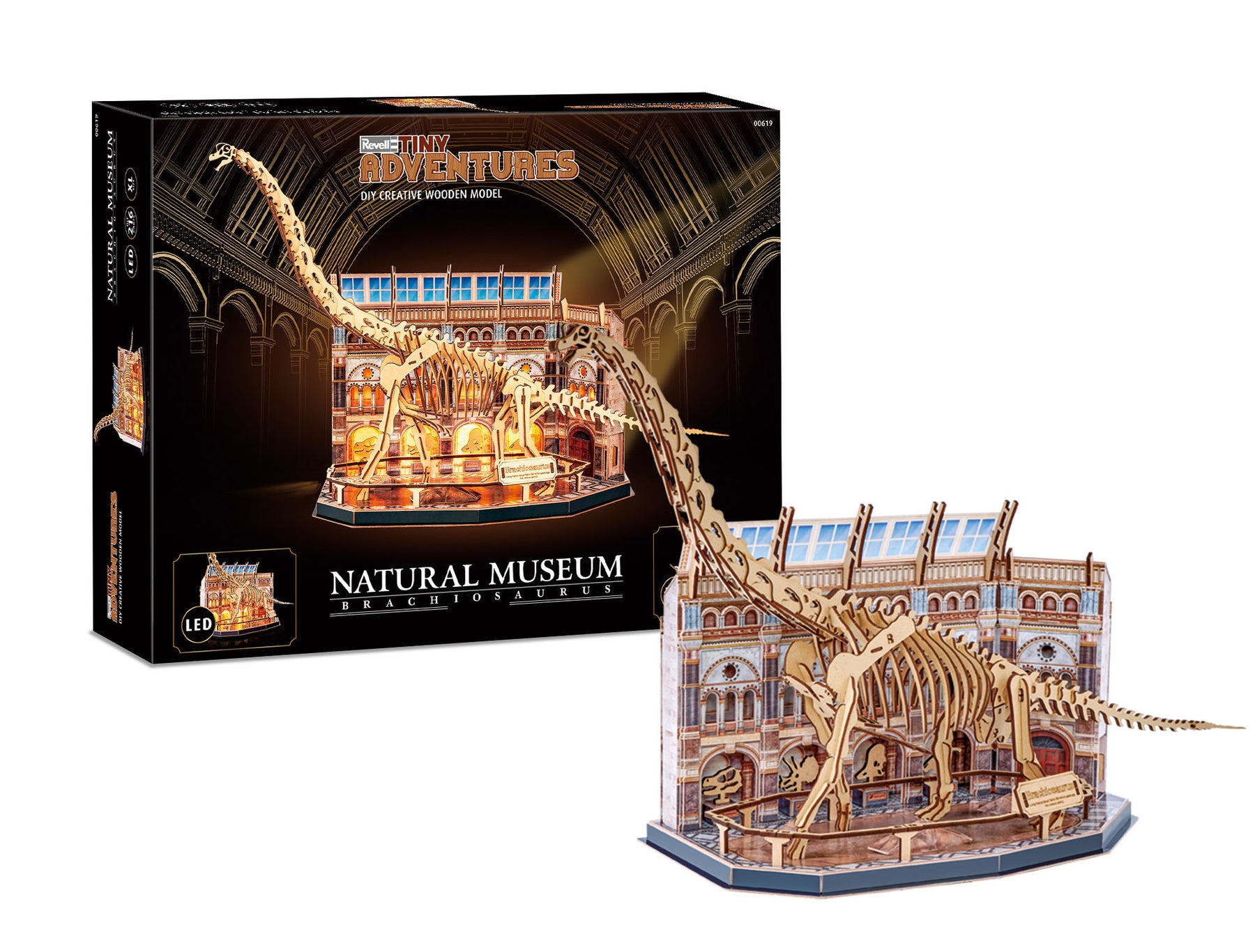 Natural Museum Brachiosaurus Skeleton