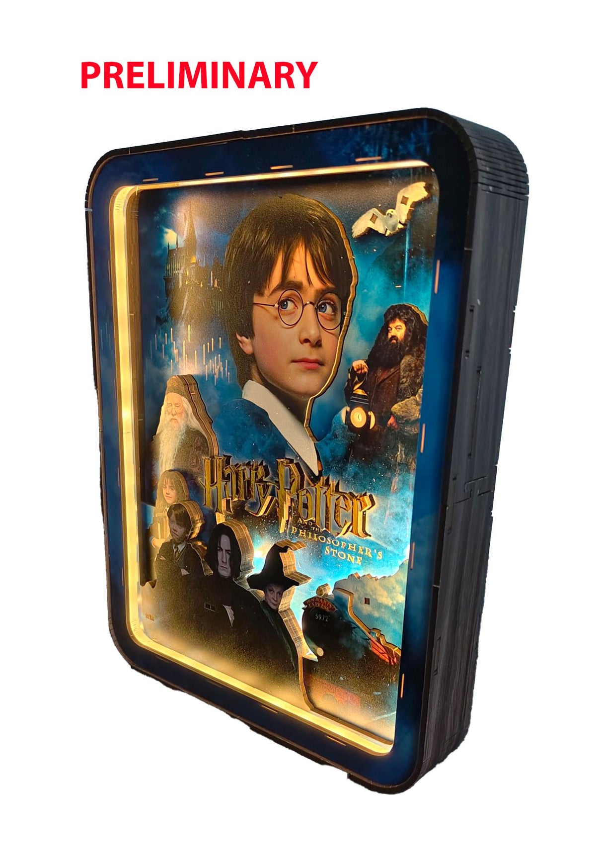 Tiny Adventures Harry Potter: Der Stein der Weisen als 3D-Rahmen