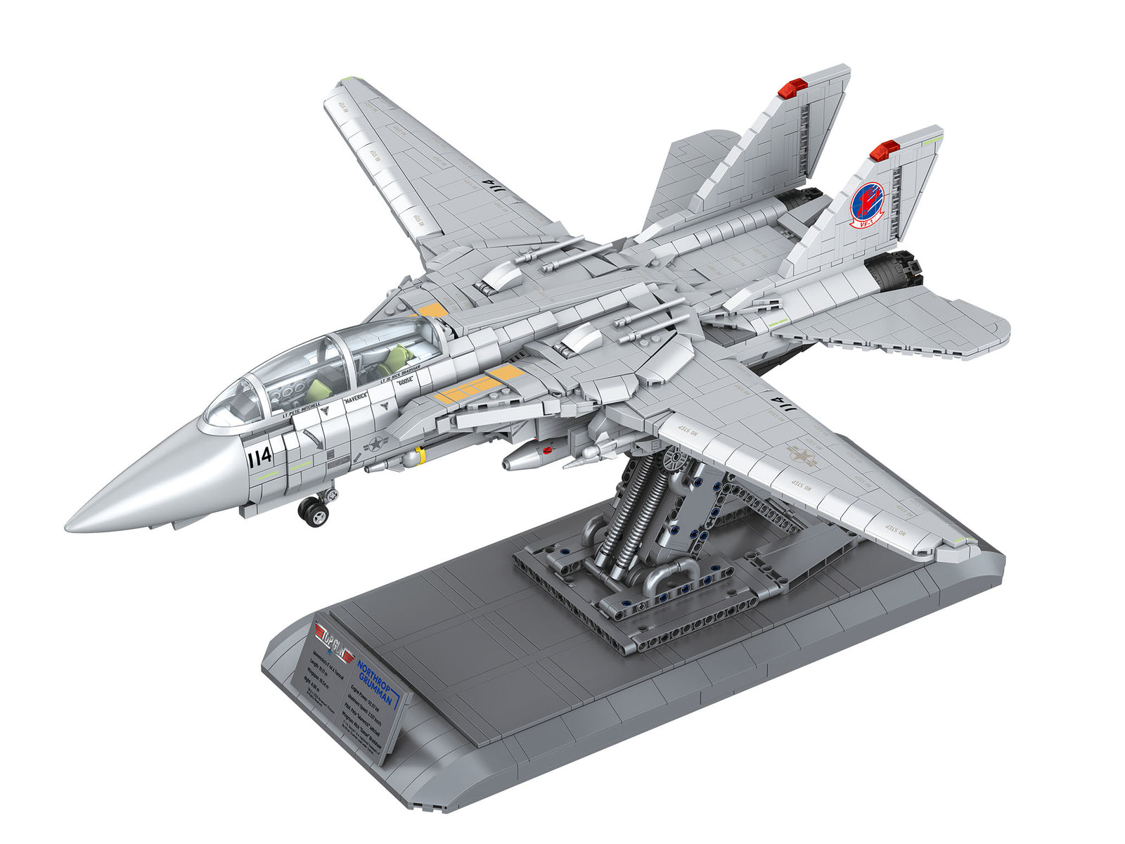 Maverick's F-14A Tomcat "Top Gun" - Sistema de ladrillos – Ansicht 3