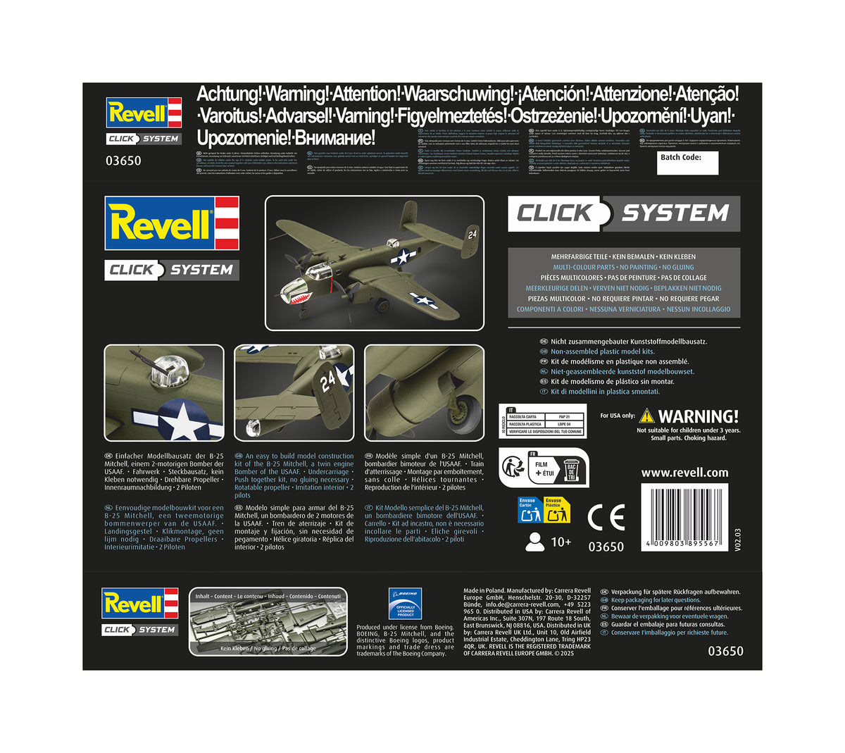 B-25 Mitchell Click System