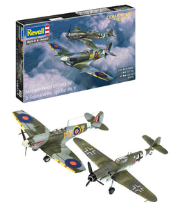 Gevechtsset Messerschmitt Bf109G-10 - Spitfire Mk.V