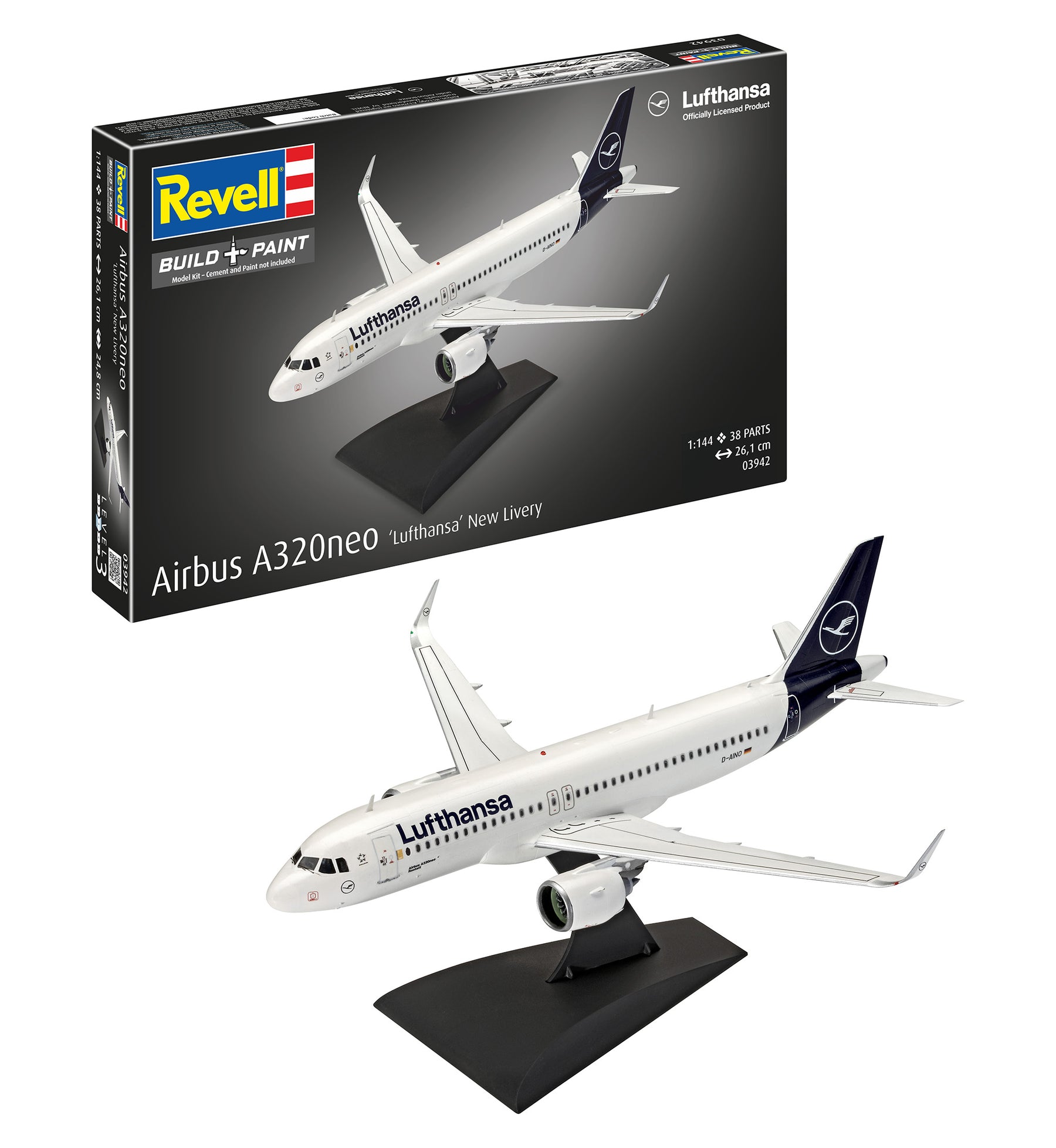 Nowe barwy Airbusa A320neo „Lufthansa”.