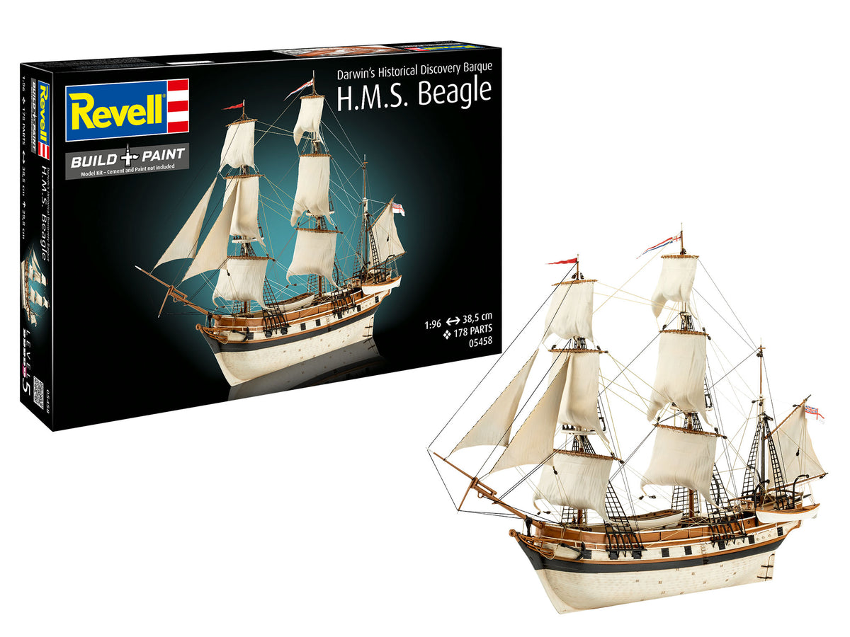 Darwin's Historical Discovery Barque H.M.S. Beagl