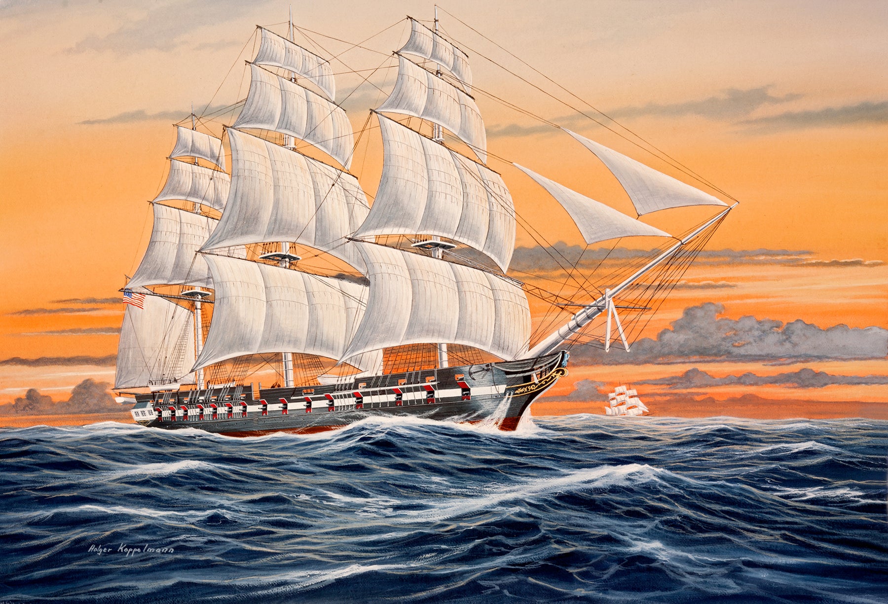USS Constitution - 250 Years U.S. Navy/Sail 2025