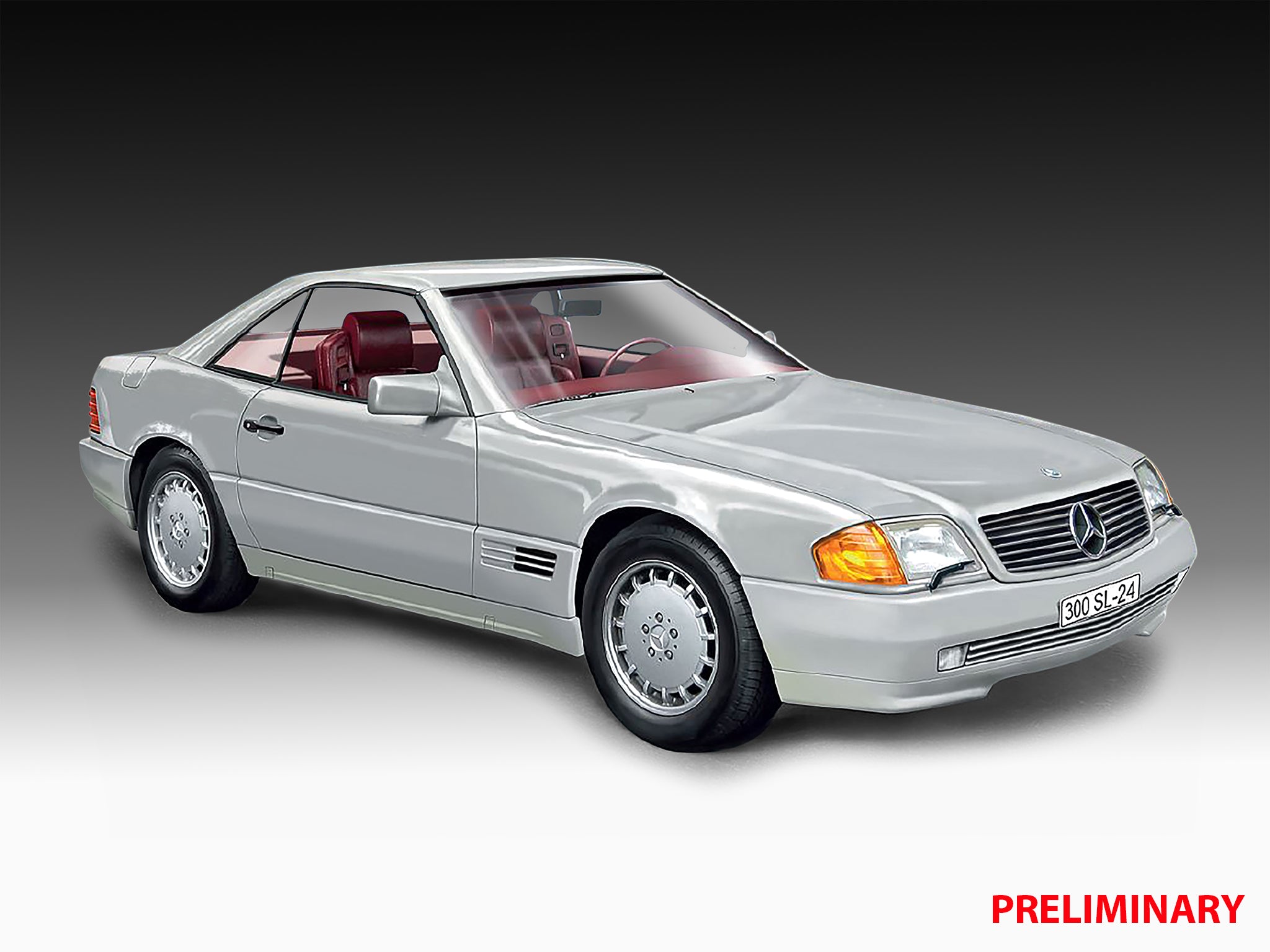 Revell Mercedes Benz 500 SL 1:18 Coupe silber 1990 (Gebraucht) in Jona für CHF 29 - mit Revell Mercedes Benz 500 SL 1:18 Coupe silber 1990 (Gebraucht) in Jona für CHF 29 - mit