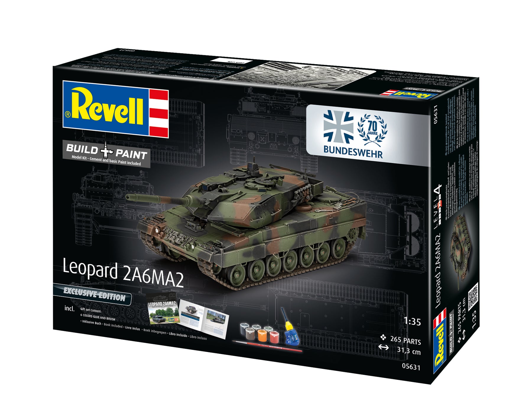 70 anni Bundeswehr: leopard 2a6ma2 "Exclusive Edition"