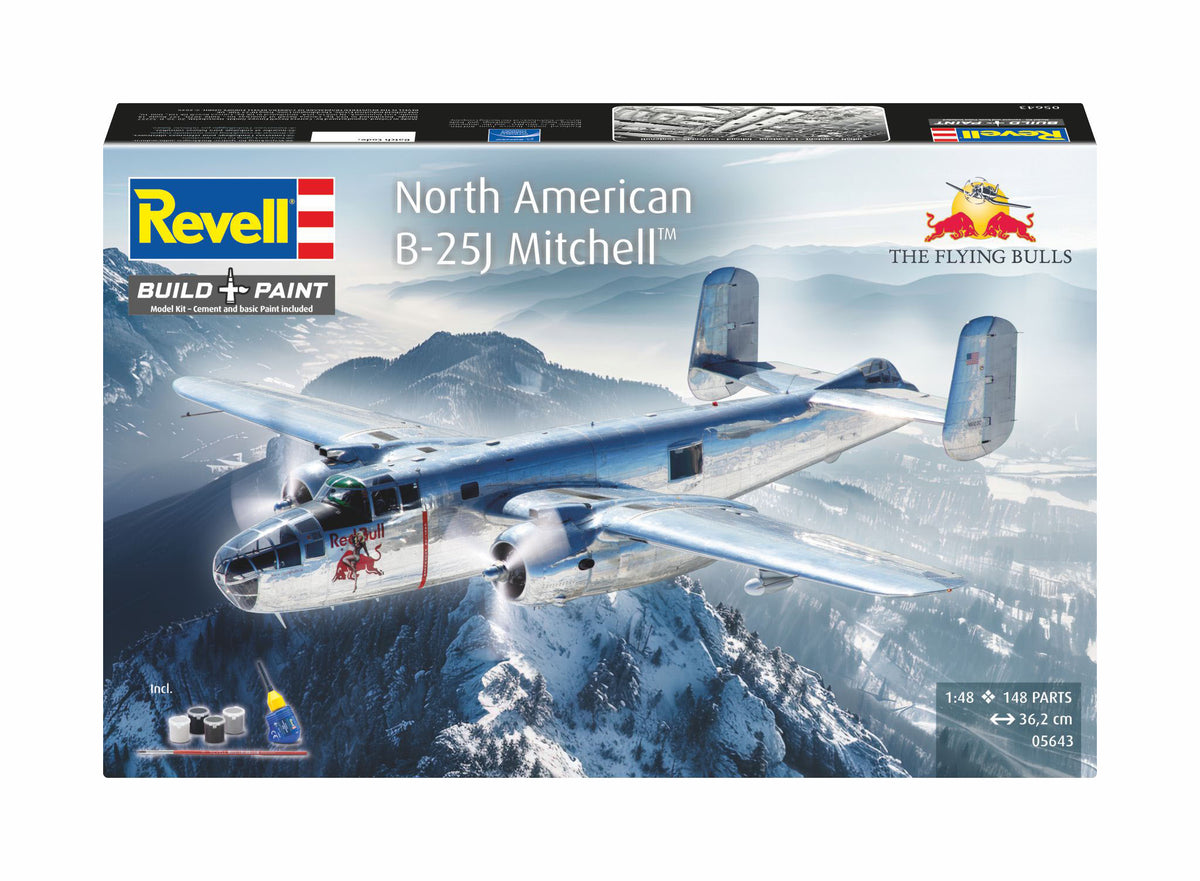 Cadeauset Flying B-25J Mitchell