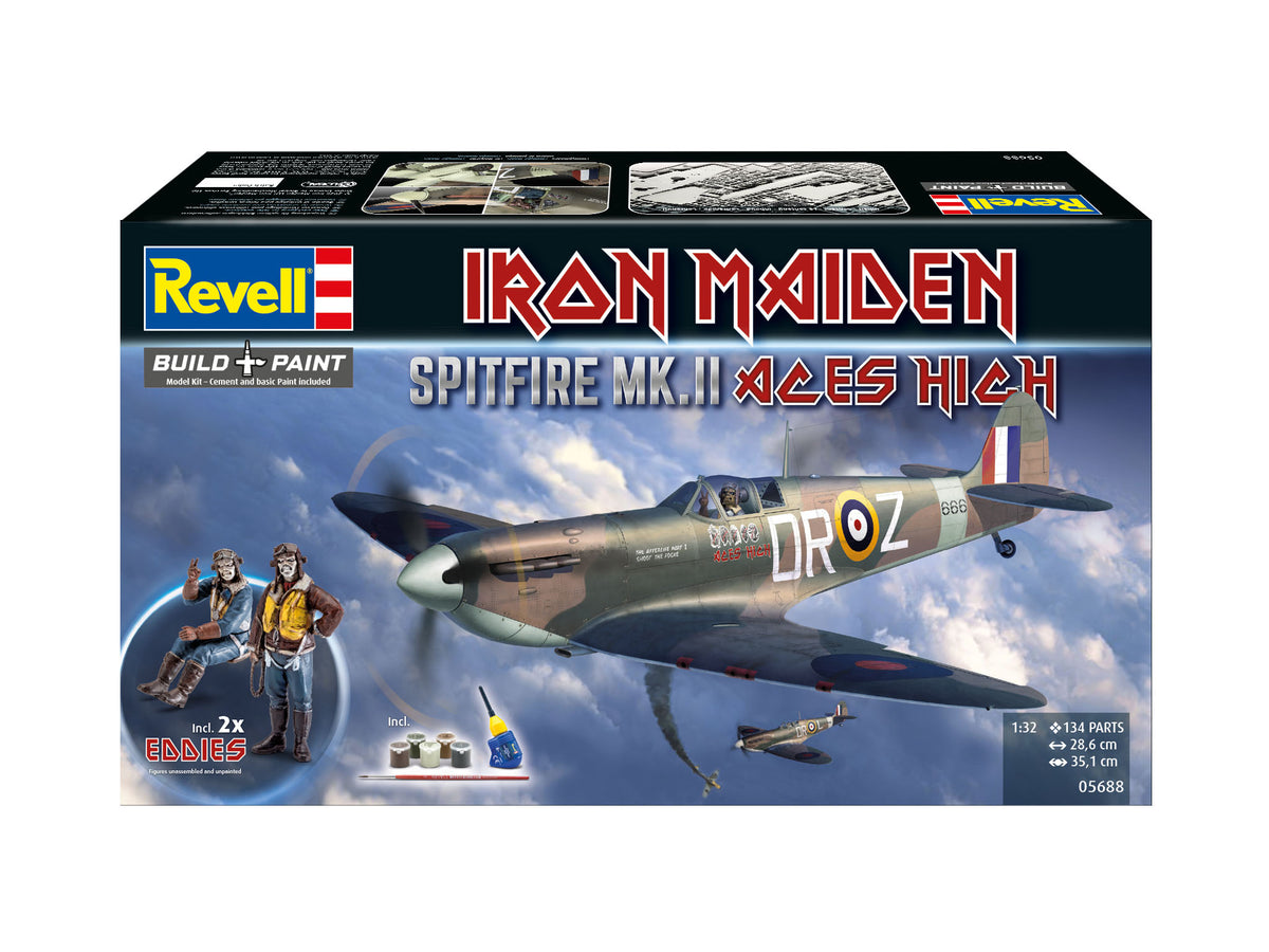 Geschenkset Spitfire Mk.II "Aces High" Iron Maiden