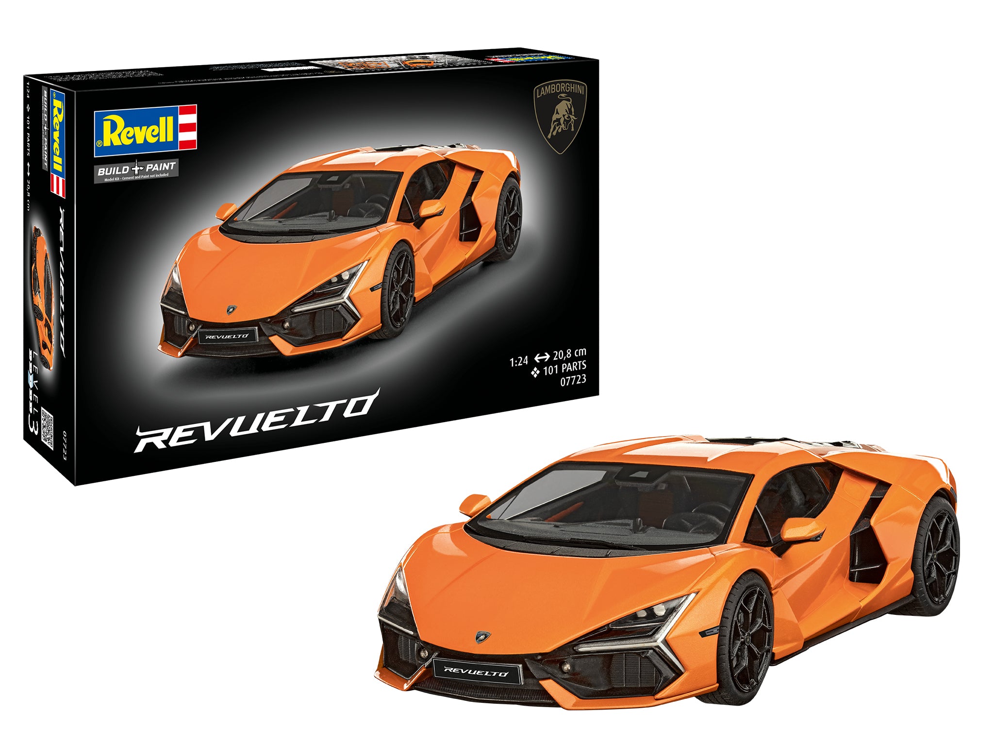 ミニカー Lamborghini Revuelto 1/64 Mini GT Lamborghini Revuelto (Giallo Yellow) Diecast Car