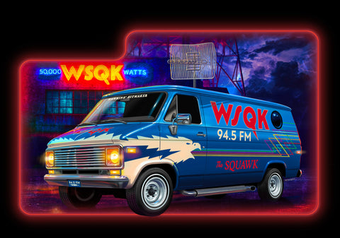 STRANGER THINGS piszczą van
