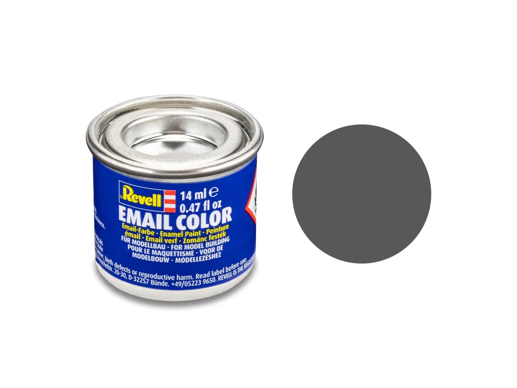 olijfgrijs, mat RAL 7010 14 ml blik