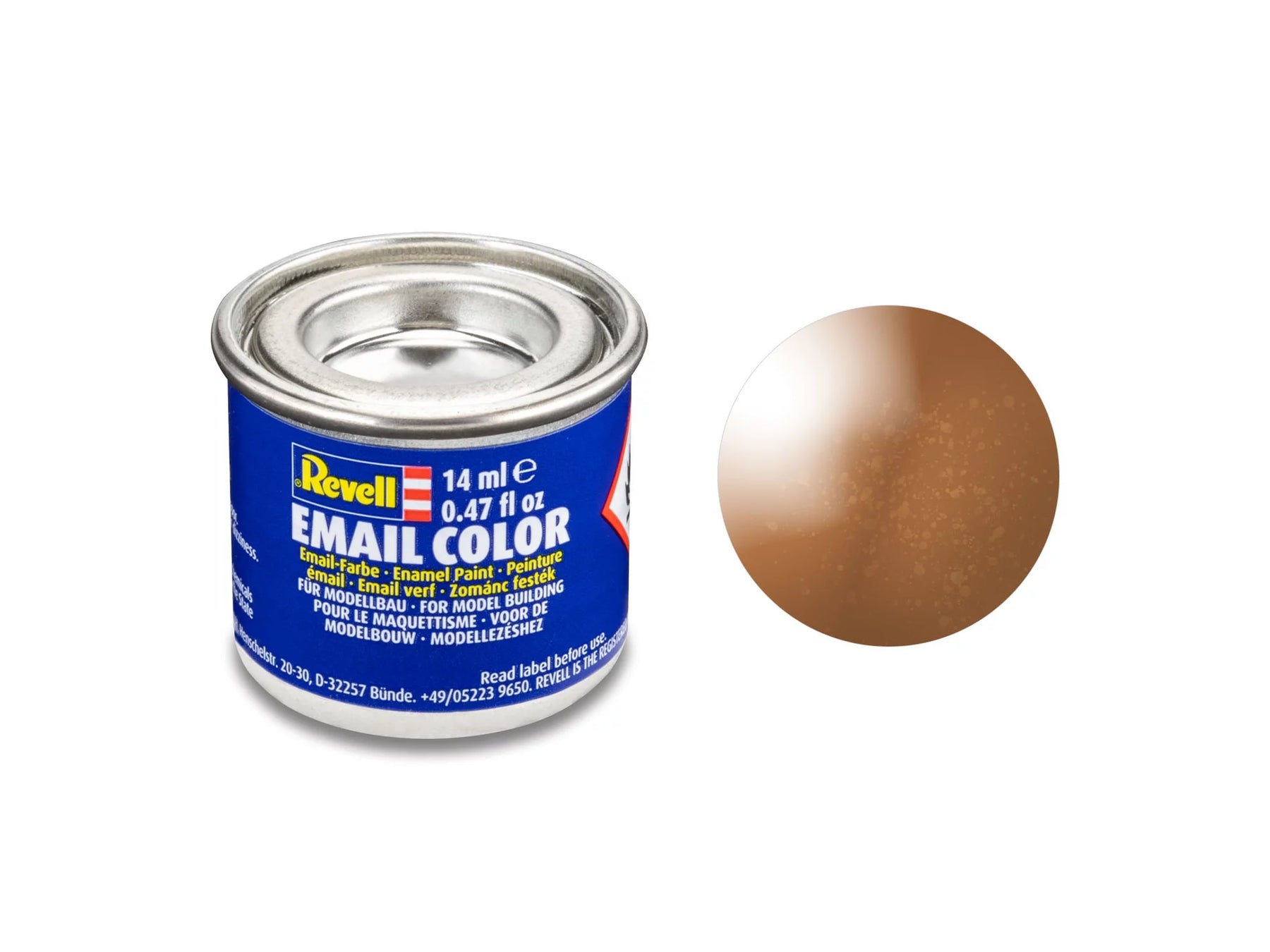 brons, metallic blik van 14 ml