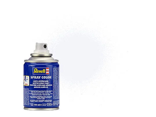 Matte "Wit" Spray Colour Acryl Spuitbus - 100ml