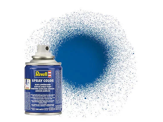 Glans "Blauwe" Spray Kleur Acryl Spuitbus - 100ml