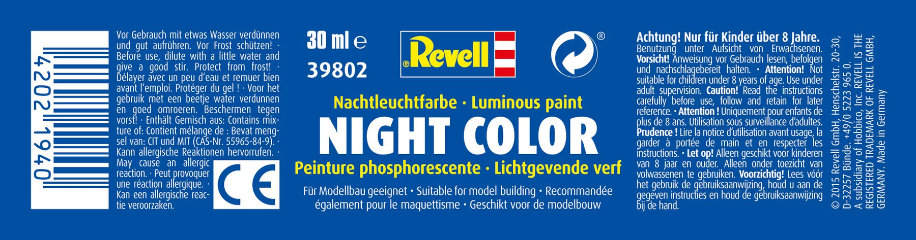 Night Color, Nachtleuchtfarbe 30ml