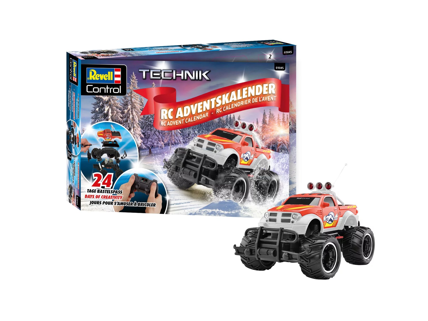Calendario dell'Avvento camion RC