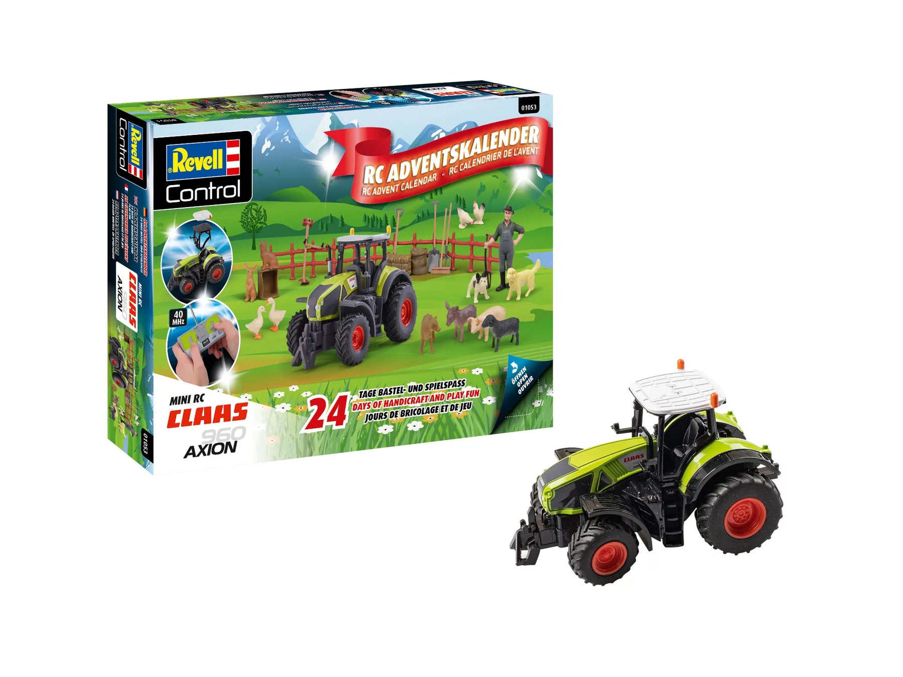 Advent calendar RC Claas Axion 960 tractor