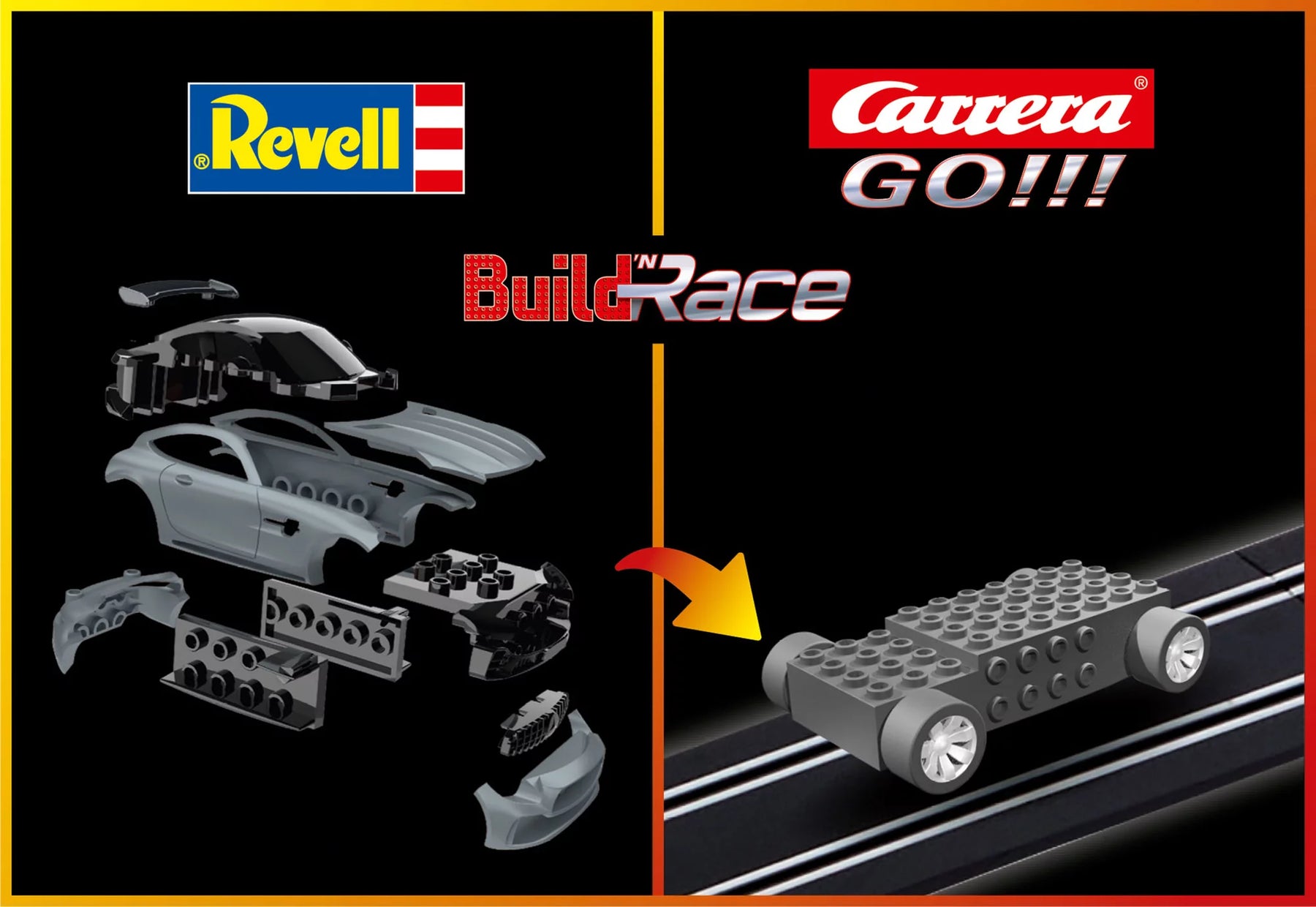 Build 'n Race Mercedes-AMG GT R, grau