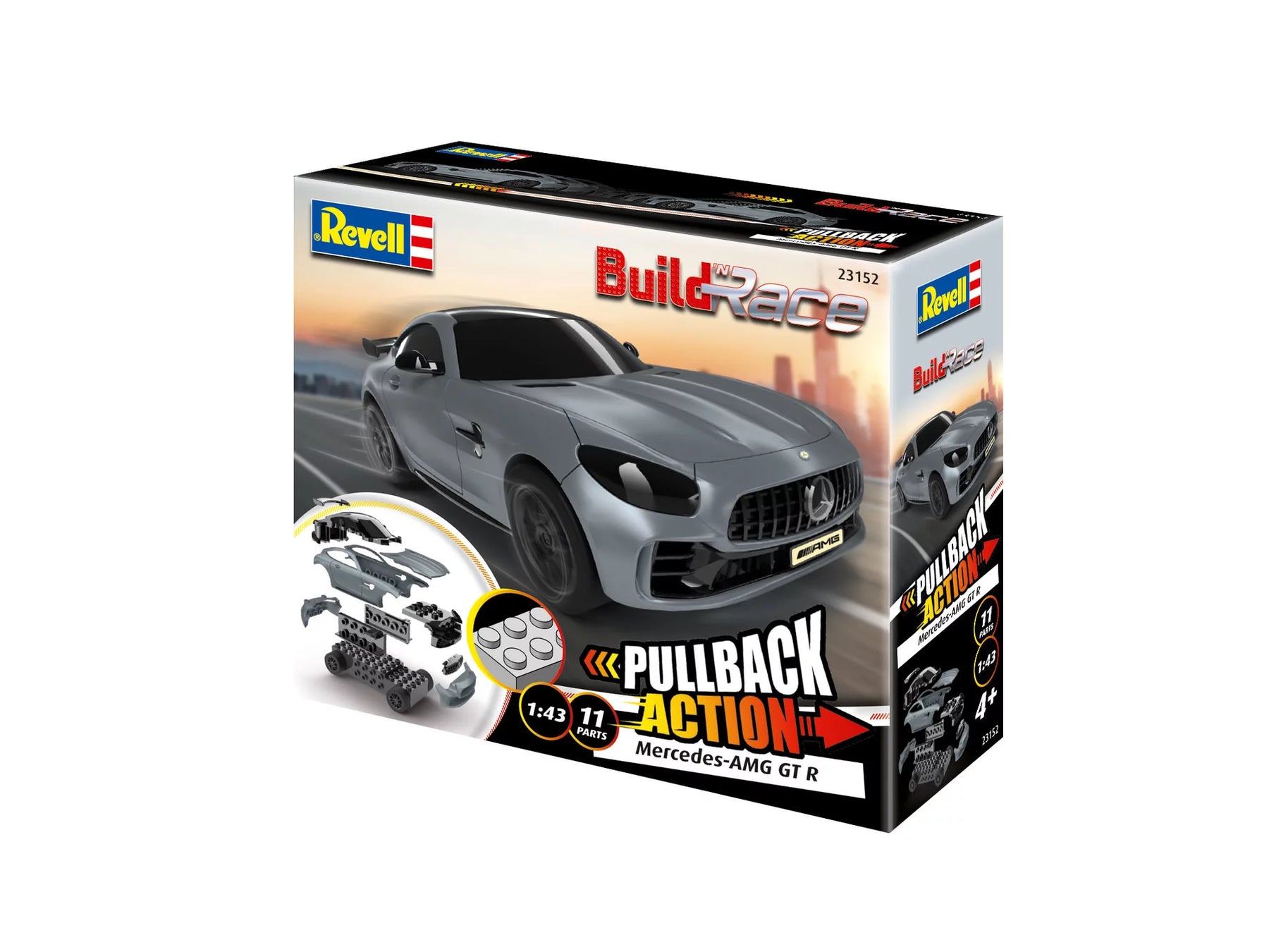 Build 'n Race Mercedes-AMG GT R, grau