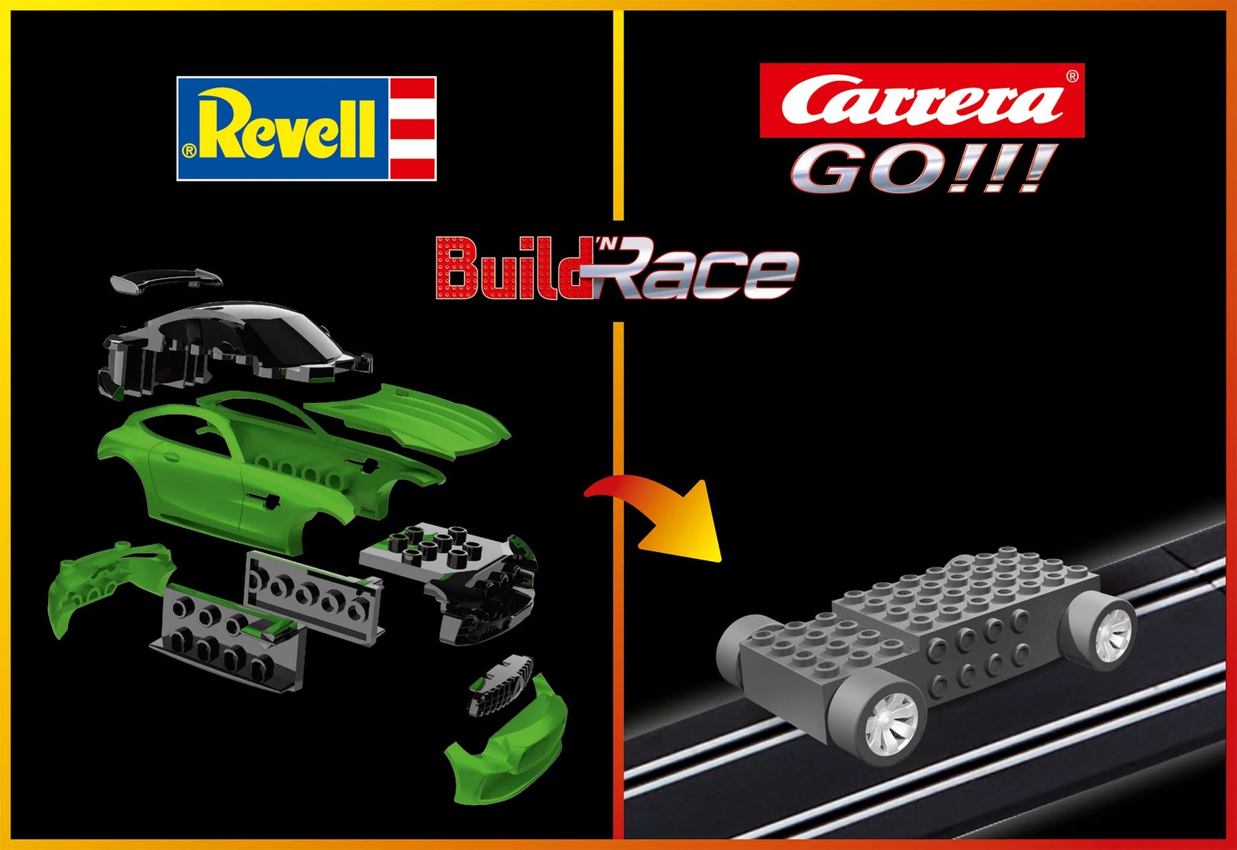 Build 'n Race Mercedes-AMG GT R, grün