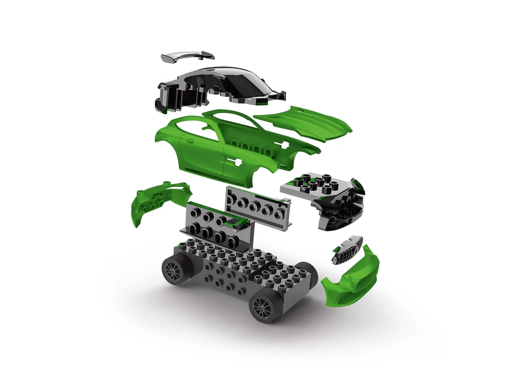 Build 'n Race Mercedes-AMG GT R, grün
