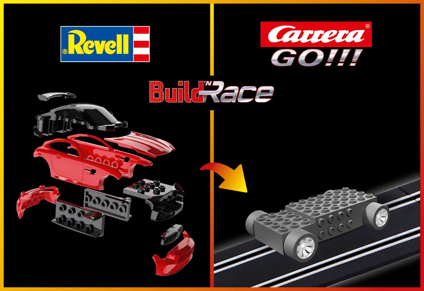 Build 'n Race Mercedes-AMG GT R, rot