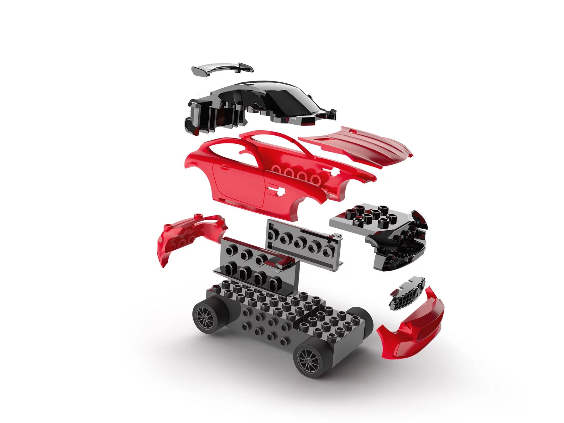 Build 'n Race Mercedes-AMG GT R, rot
