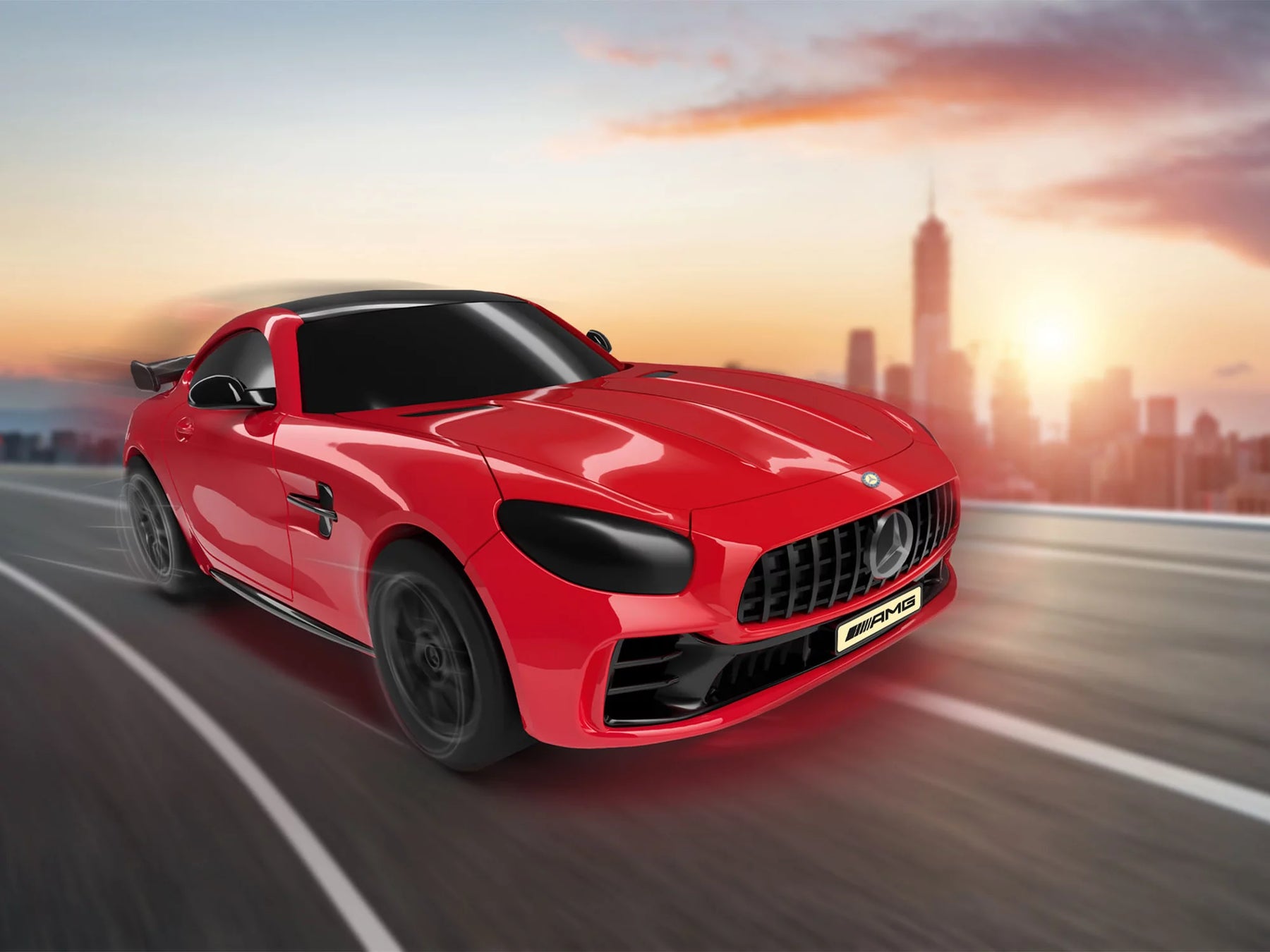 Build 'n Race Mercedes-AMG GT R, rot
