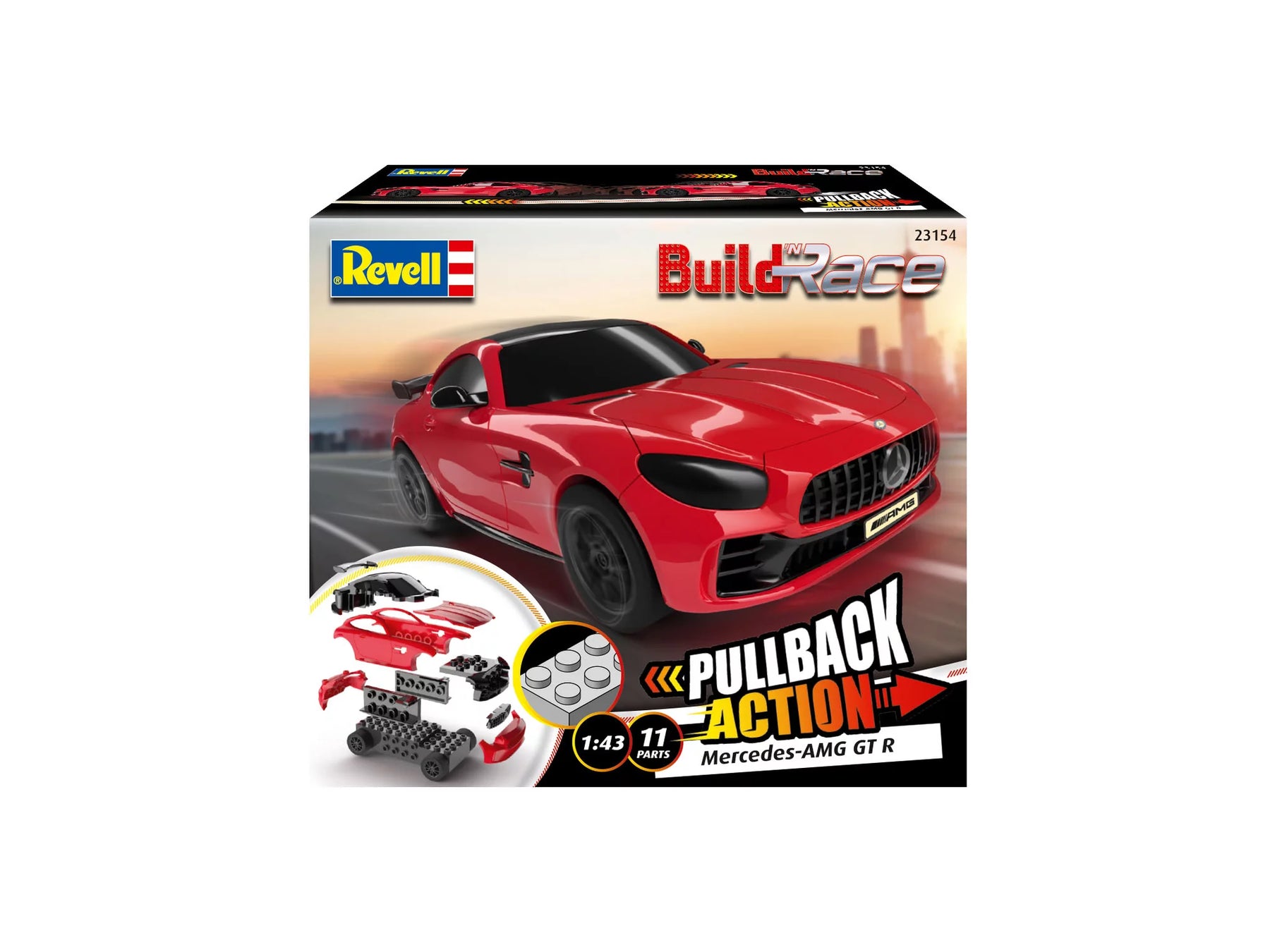 Build 'n Race Mercedes-AMG GT R, rot