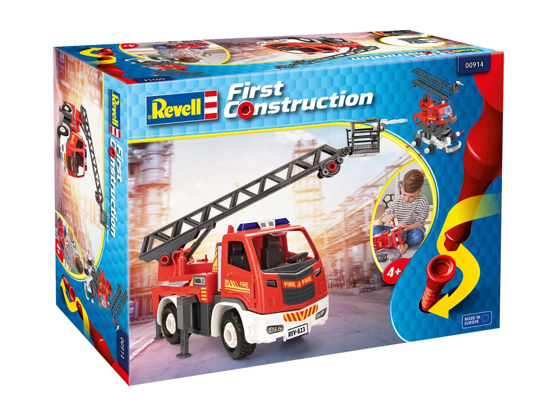 Feuerwehrauto Leiterwagen