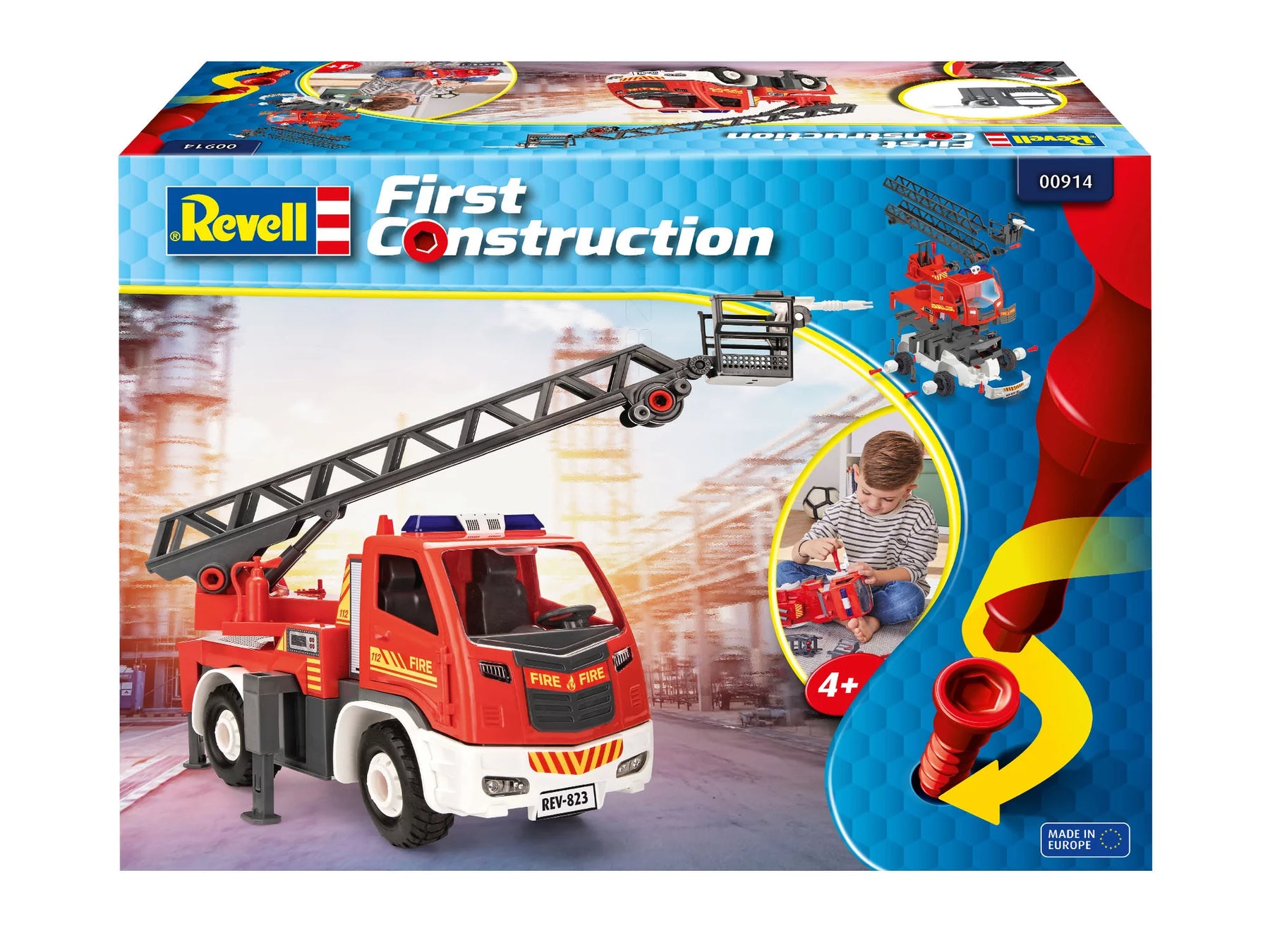 Feuerwehrauto Leiterwagen
