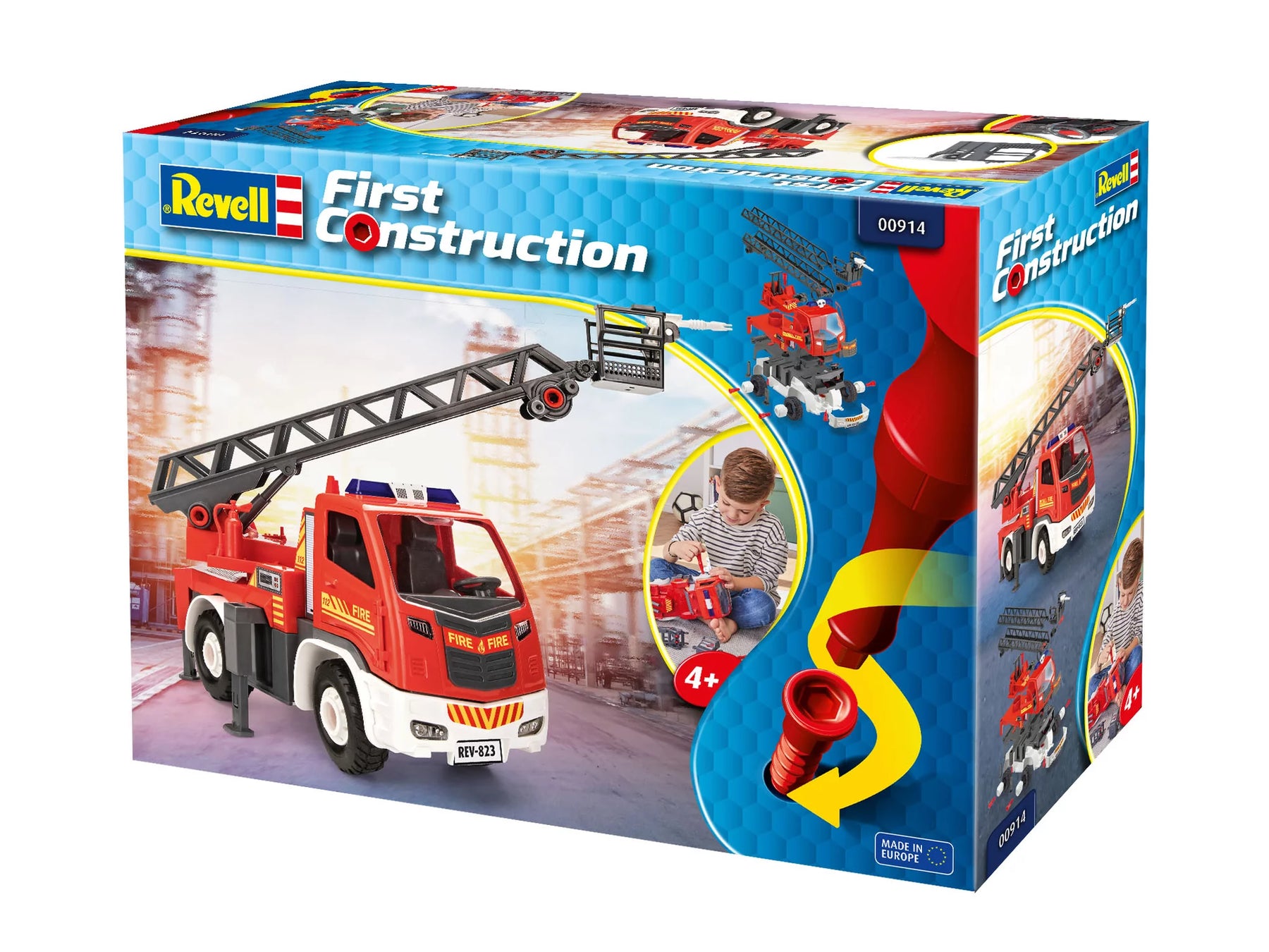 Feuerwehrauto Leiterwagen