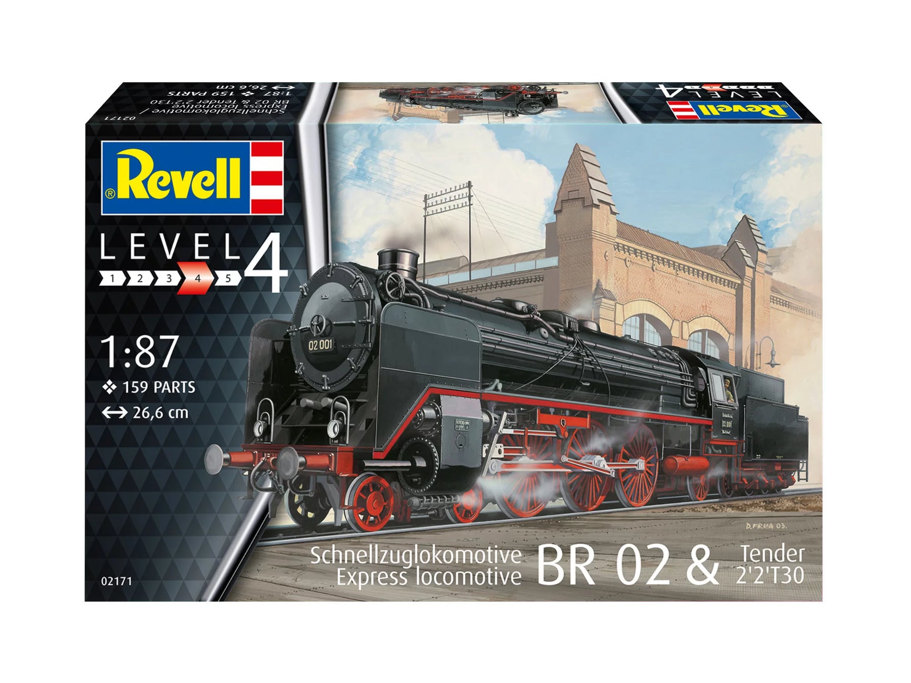 Schnellzuglokomotive BR02 - Tender 2'2' T30