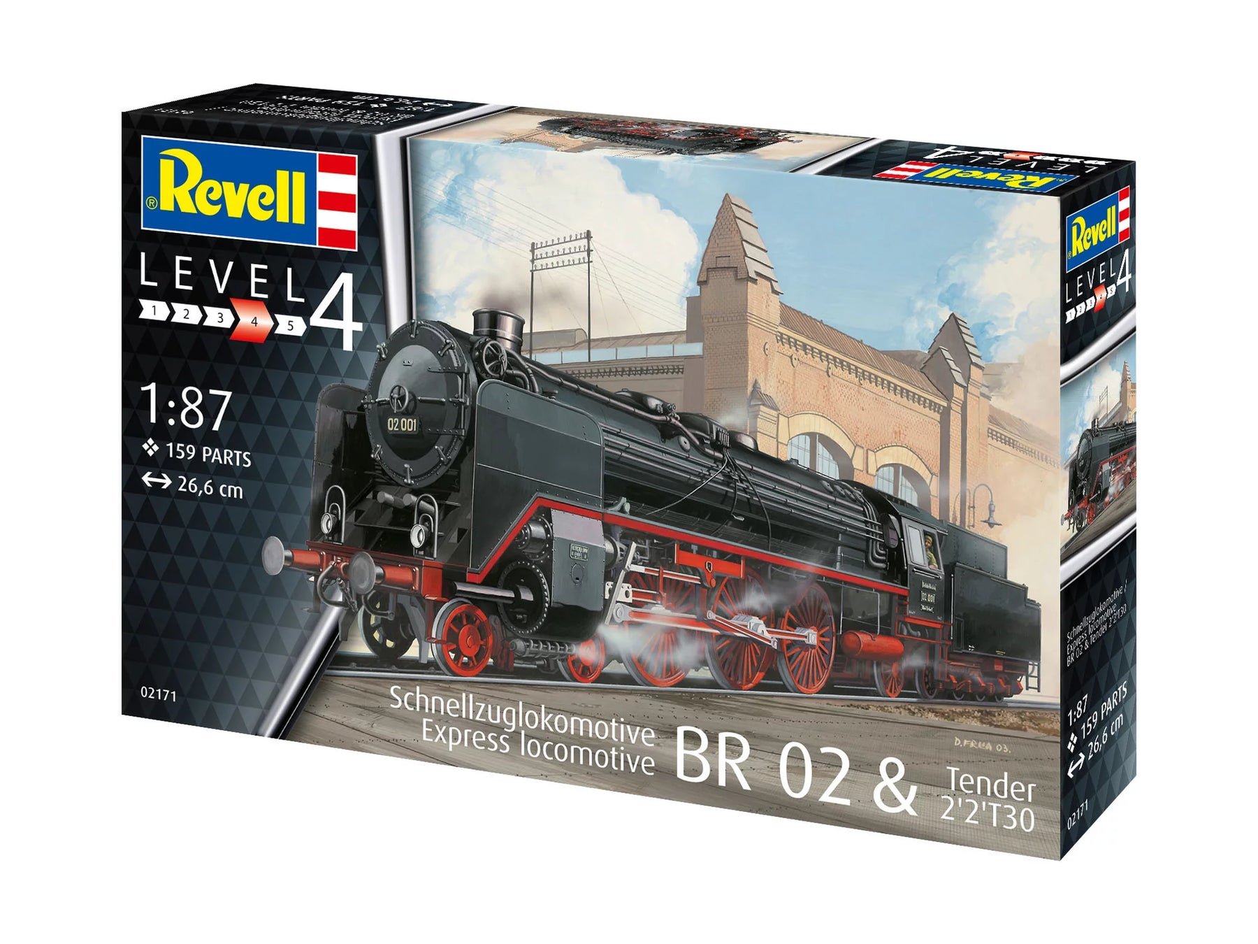 Schnellzuglokomotive BR02 - Tender 2'2' T30
