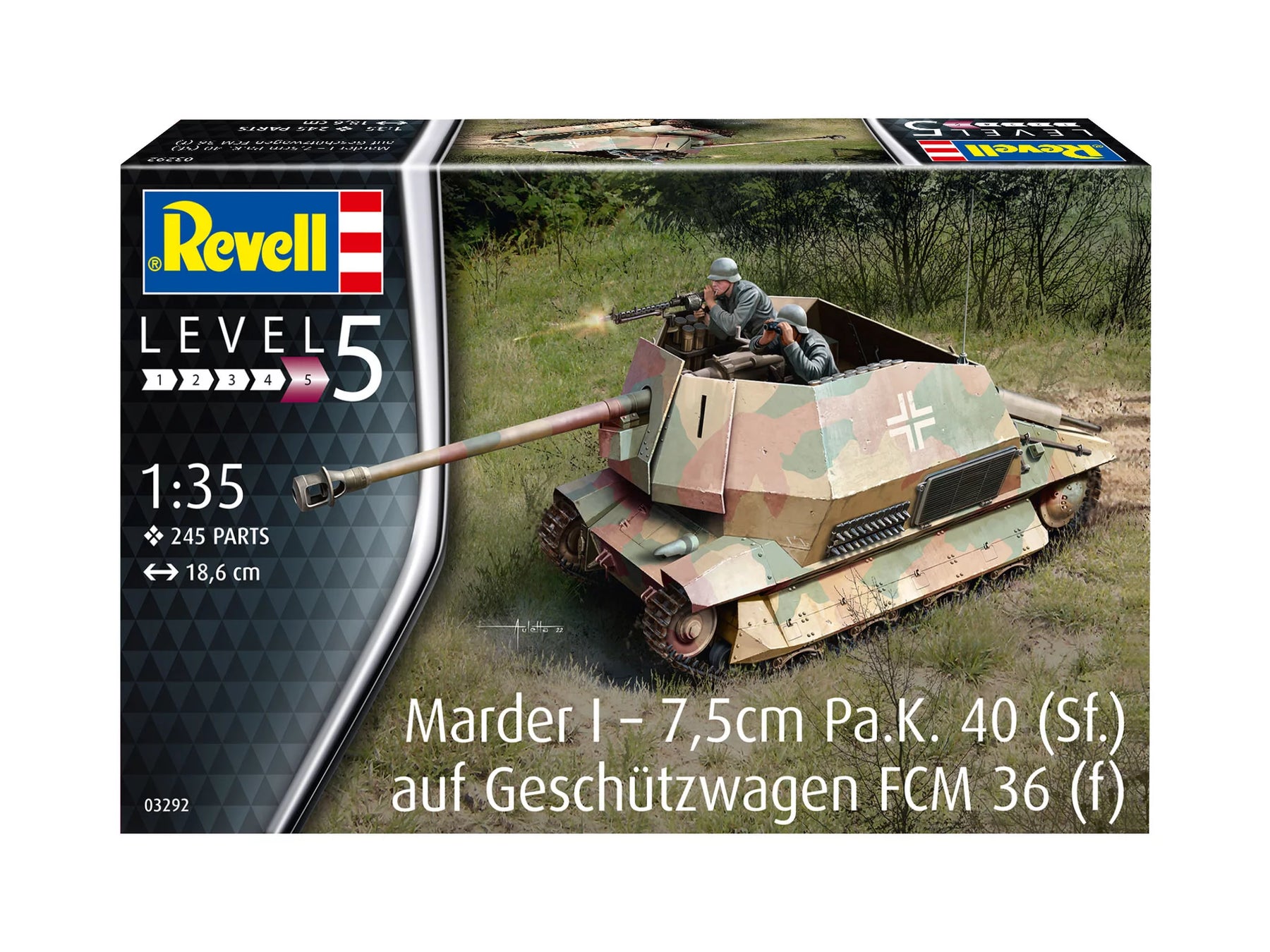 Marder I – 7,5cm Pa.K. 40 (Sf.) auf FCM 36(f)