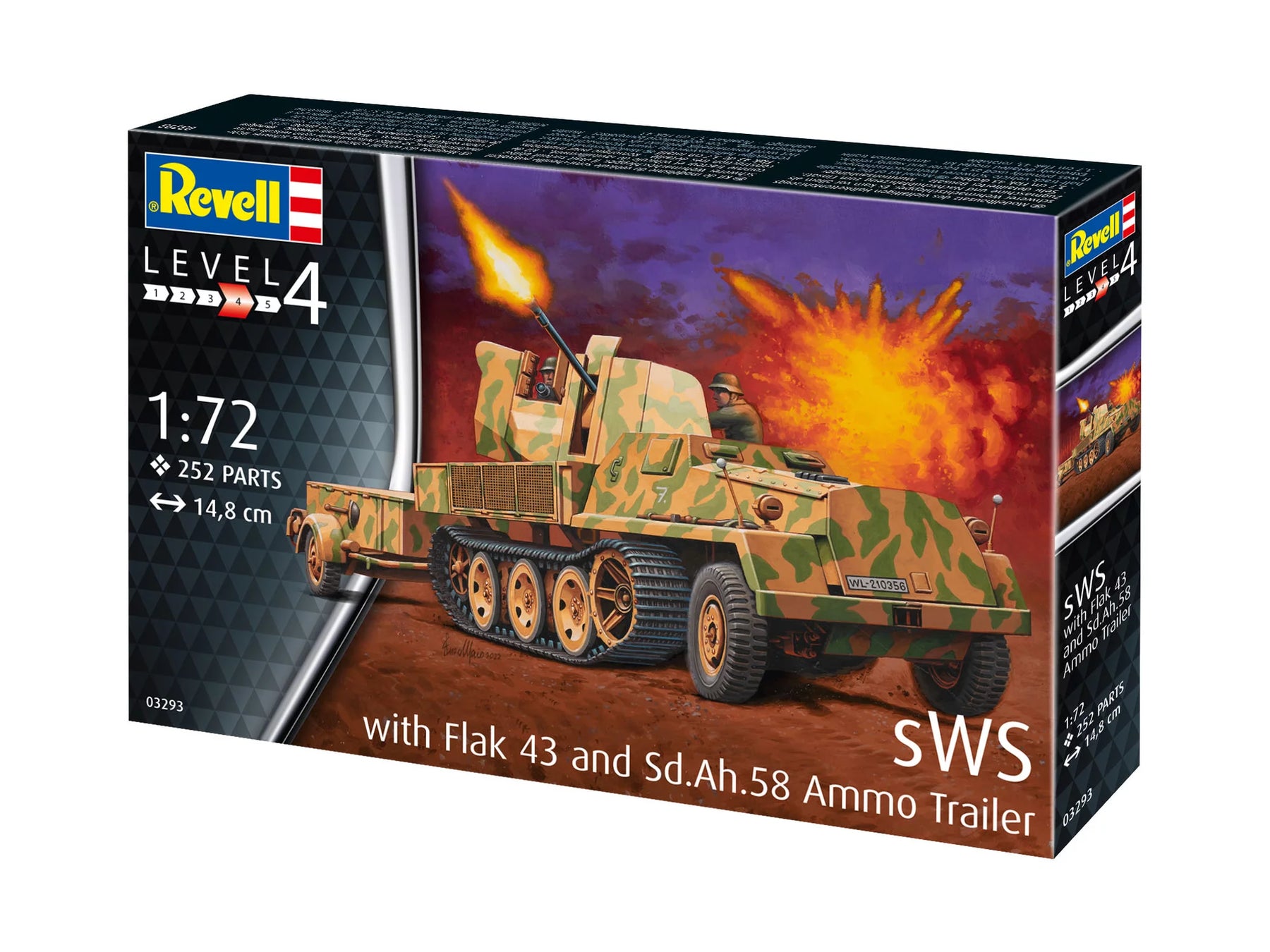 sWS with Flak43 and Sd.Ah58 Ammo Trailer