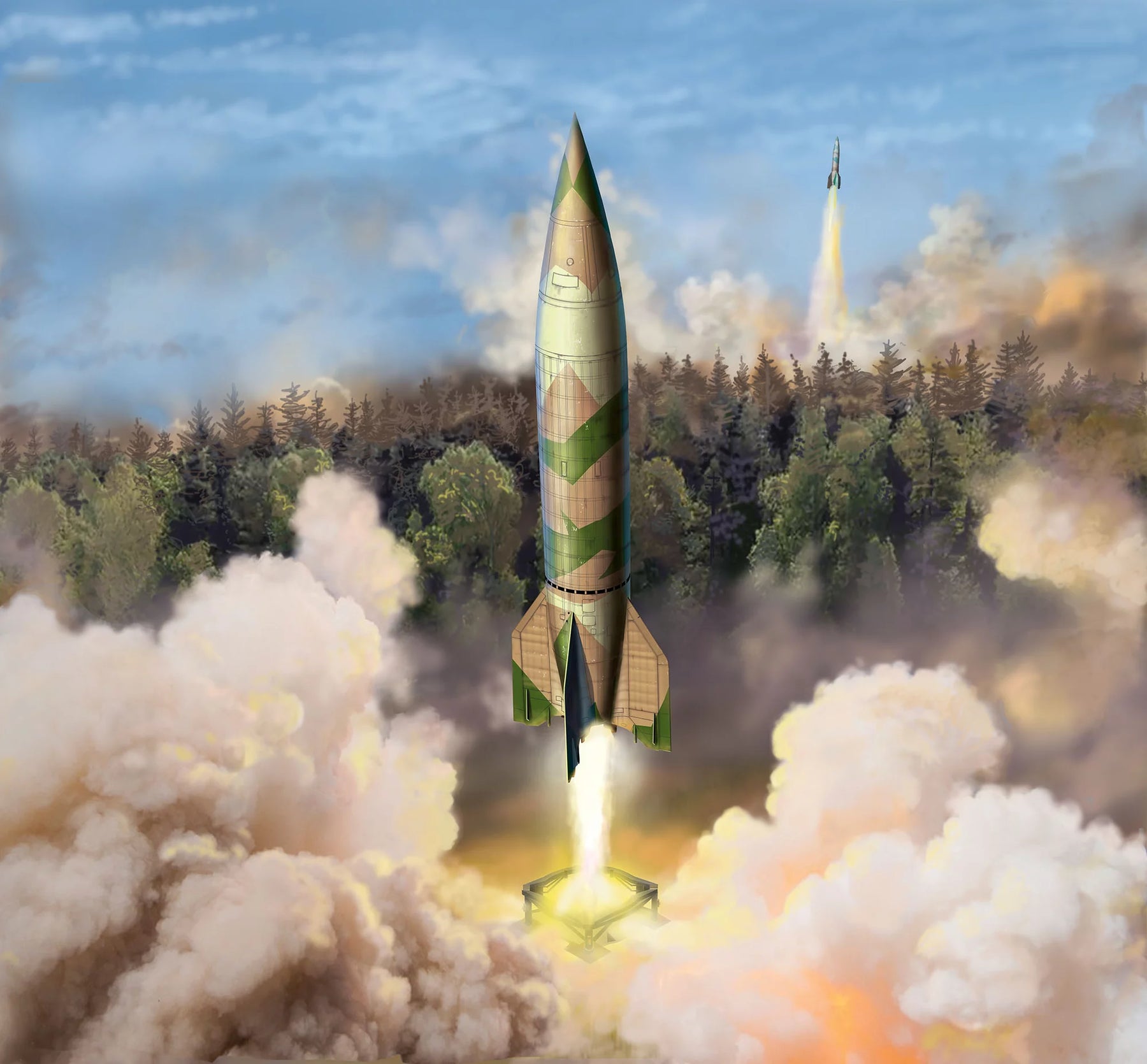 German A4-V2 Rocket