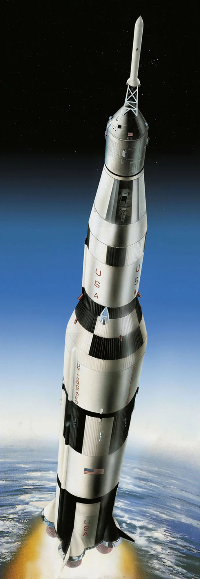 Geschenkset Apollo 11 Saturn V Rocket