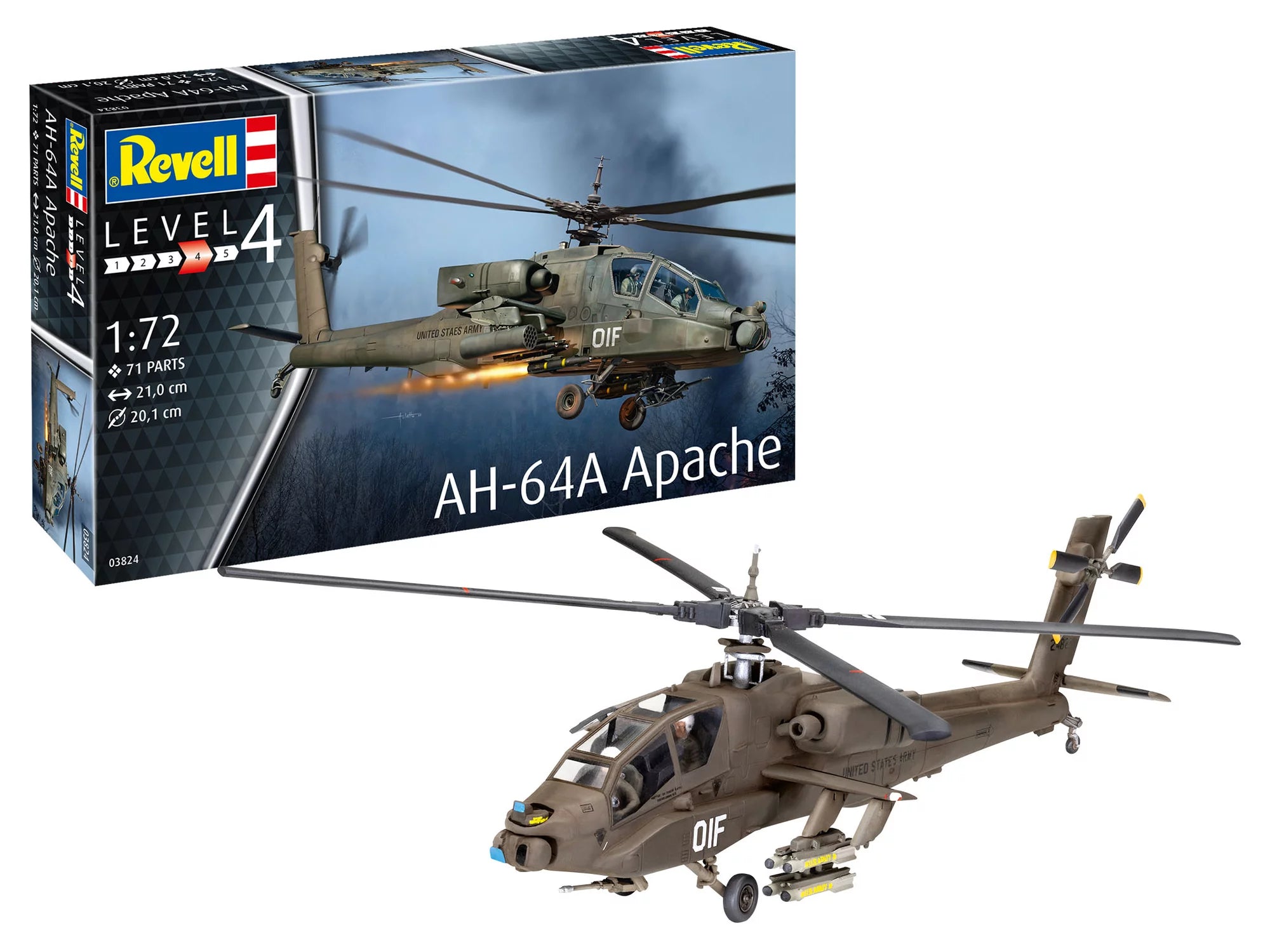 1/32 Revell AH-64 Apache◎ Revell's 1/32 scale AH-64D Apache by Leo Stevenson