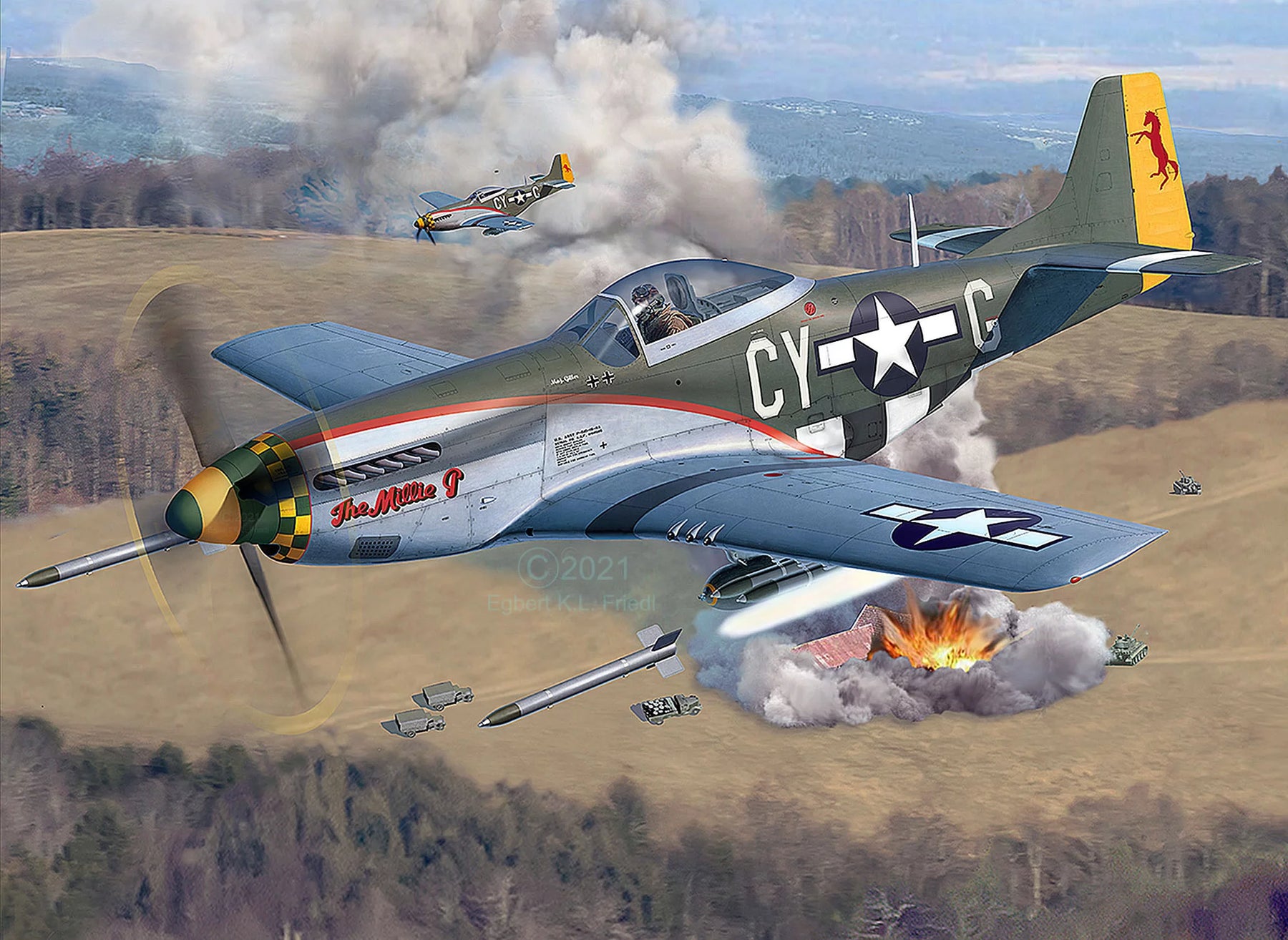 P-51D-15-NA MUSTANG late version