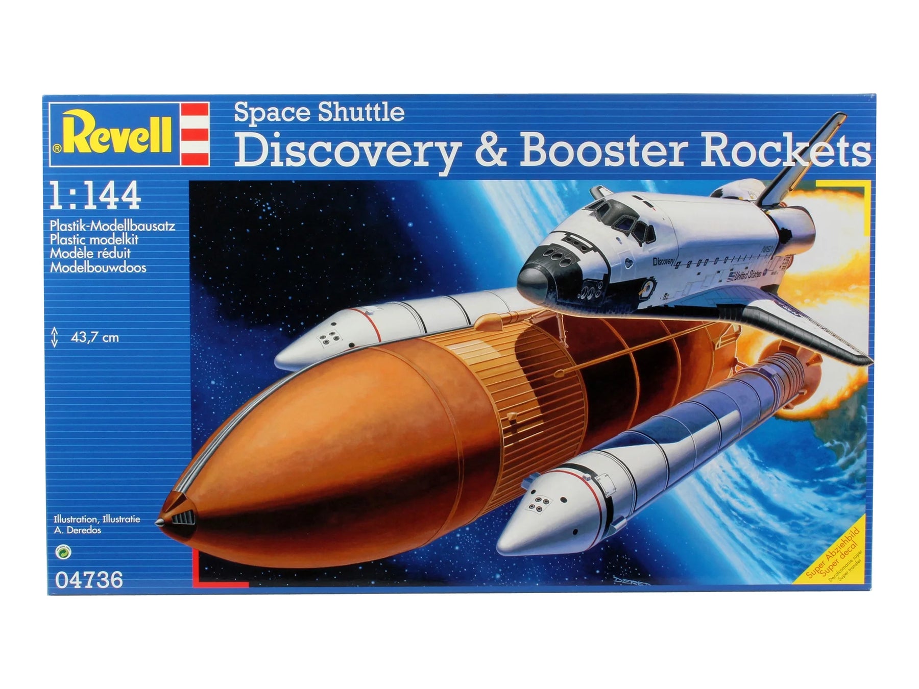 Space Shuttle Discovery - Booster Rockets