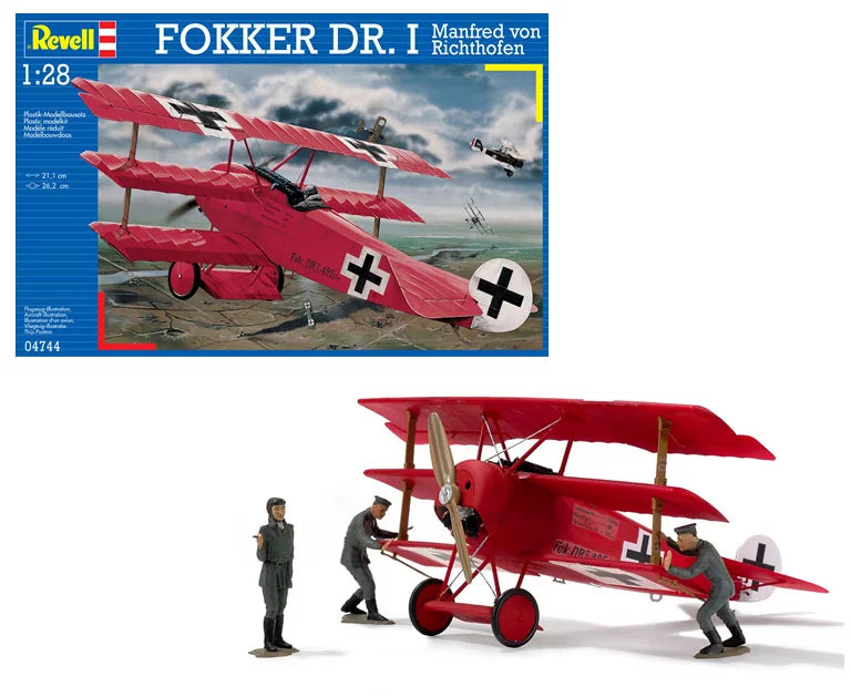 REVELL: MODEL SET Fokker DR.1 Triplane EUR 21,29 - FR REVELL: MODEL SET Fokker DR.1 Triplane EUR 21,29 - FR