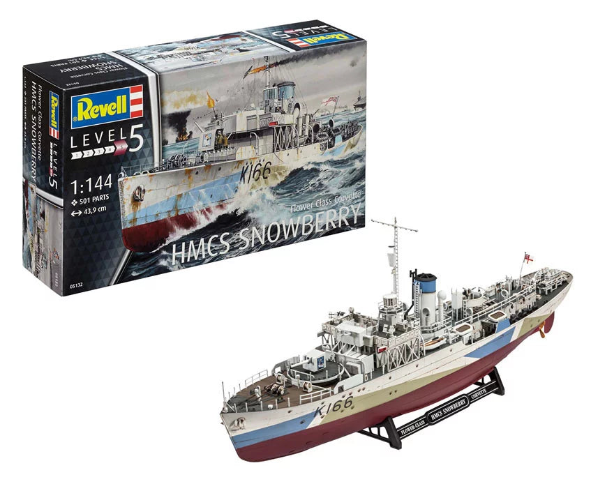 Květinová Corvette "HMCS Snowberry"