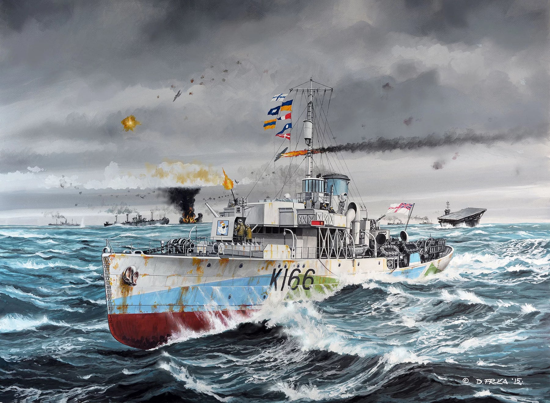 Flower Class Corvette "HMCS Snowberry"