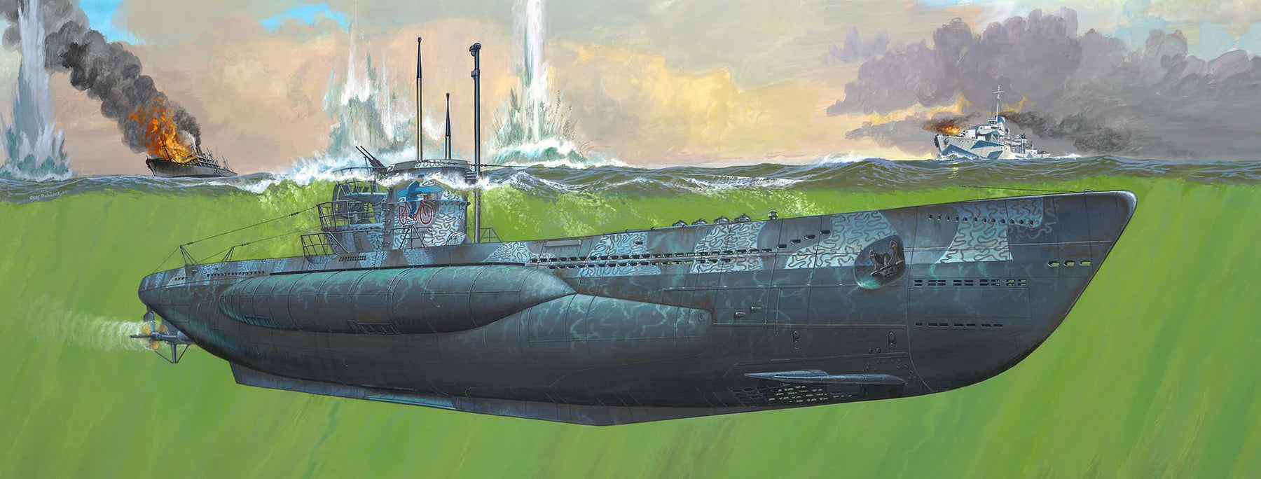 German Submarine Type VII C-41