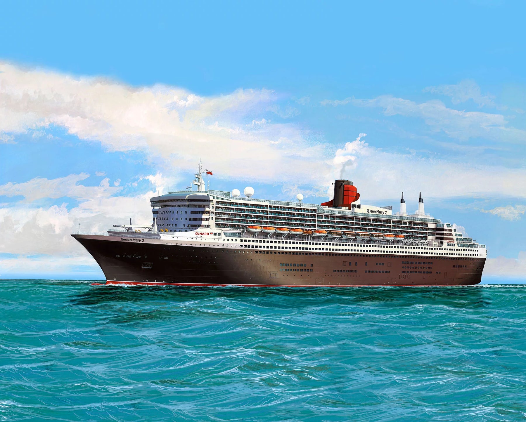 Ocean Liner Queen Mary 2