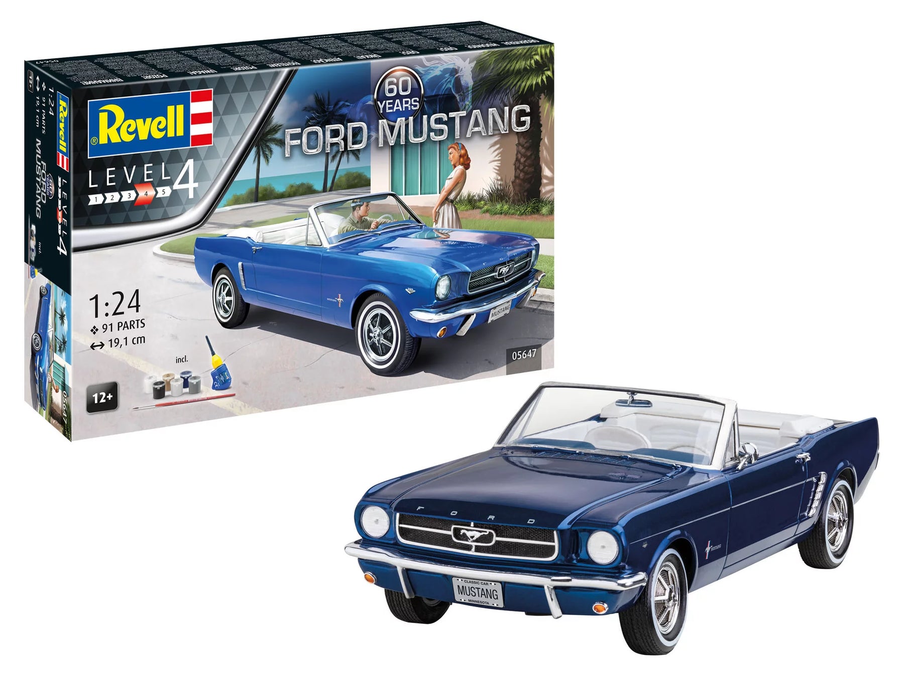 Cadeauset "60e verjaardag van Ford Mustang"