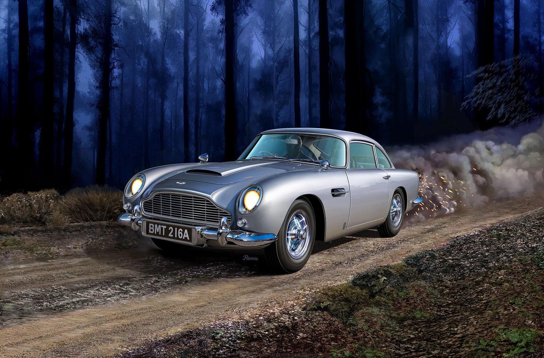 Geschenkset JamesBond Aston MartinDB5 Click System