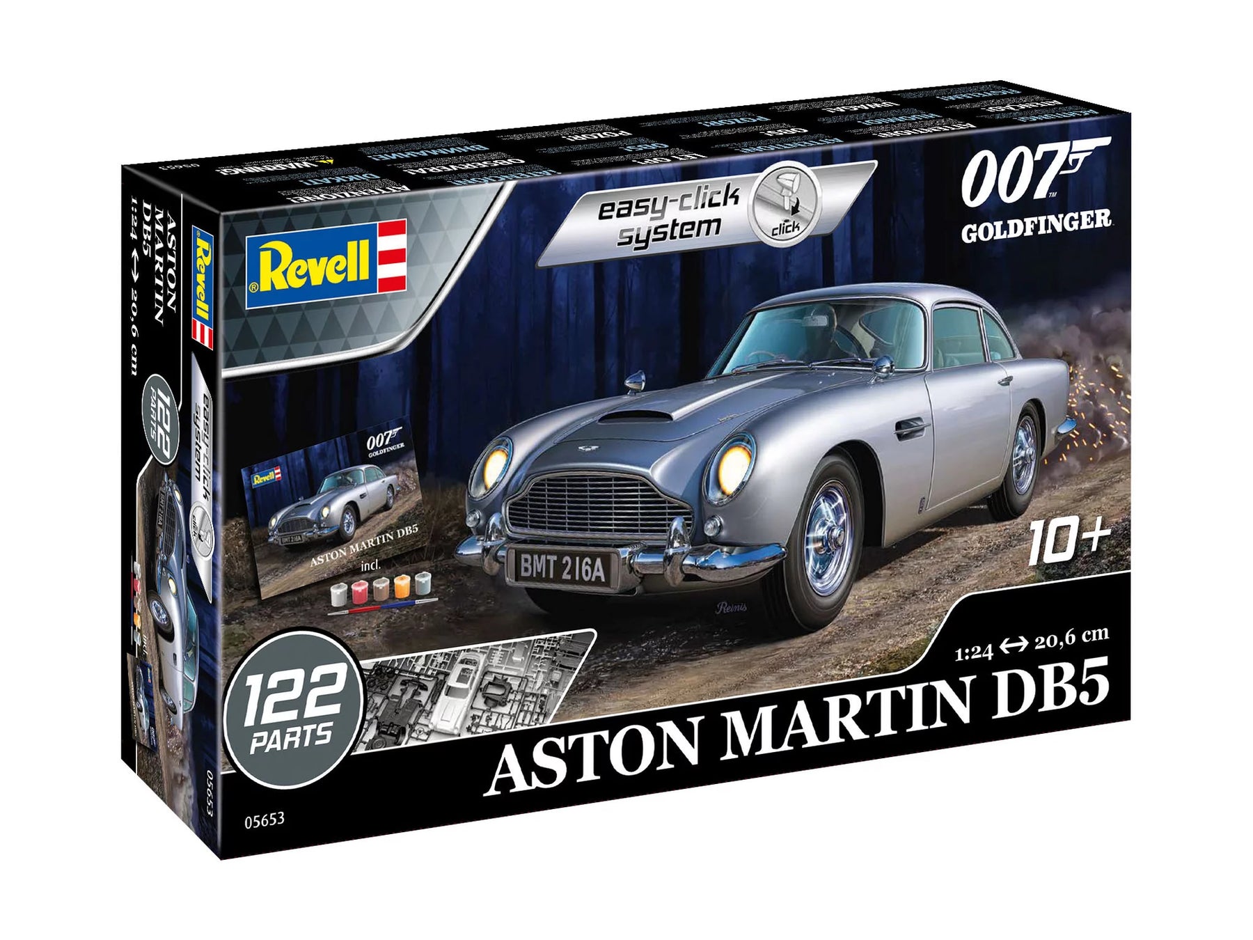 Geschenkset JamesBond Aston MartinDB5 Click System